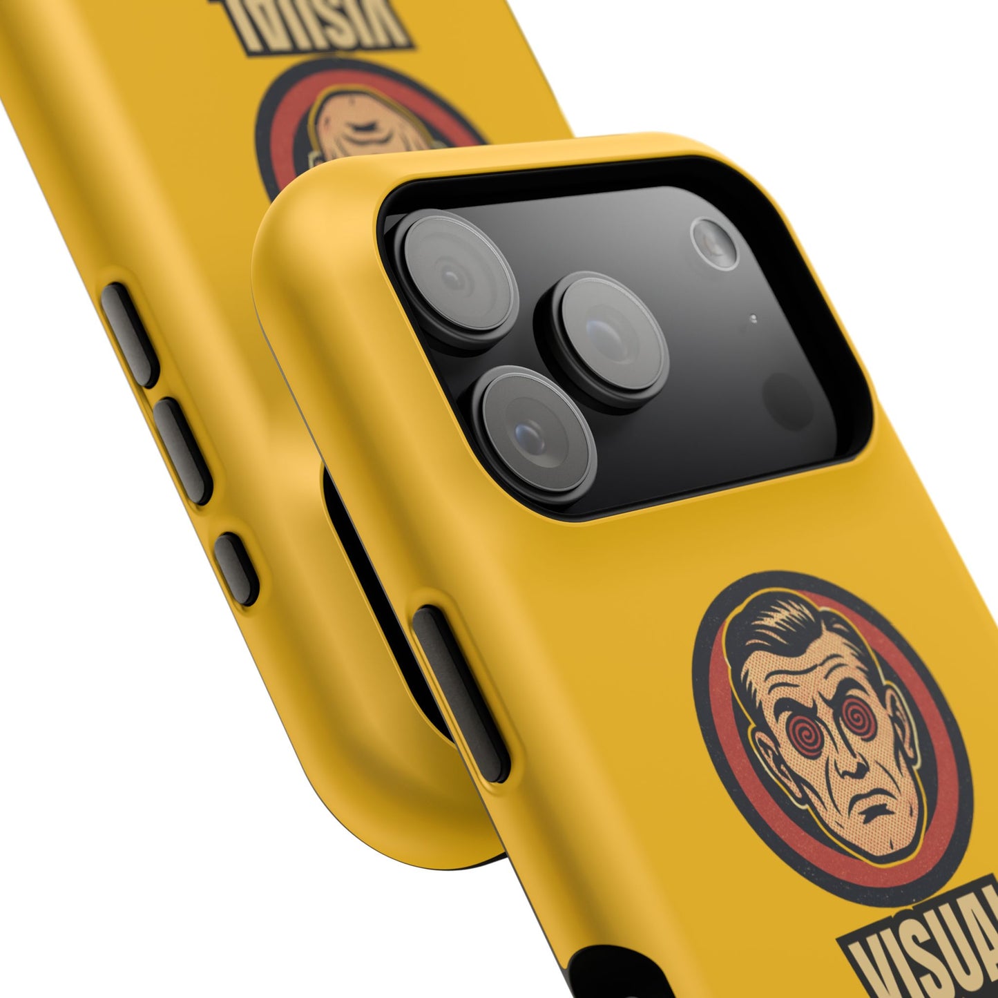 Visual Hallucinations Retro Graphic Impact-Resistant Phone Case