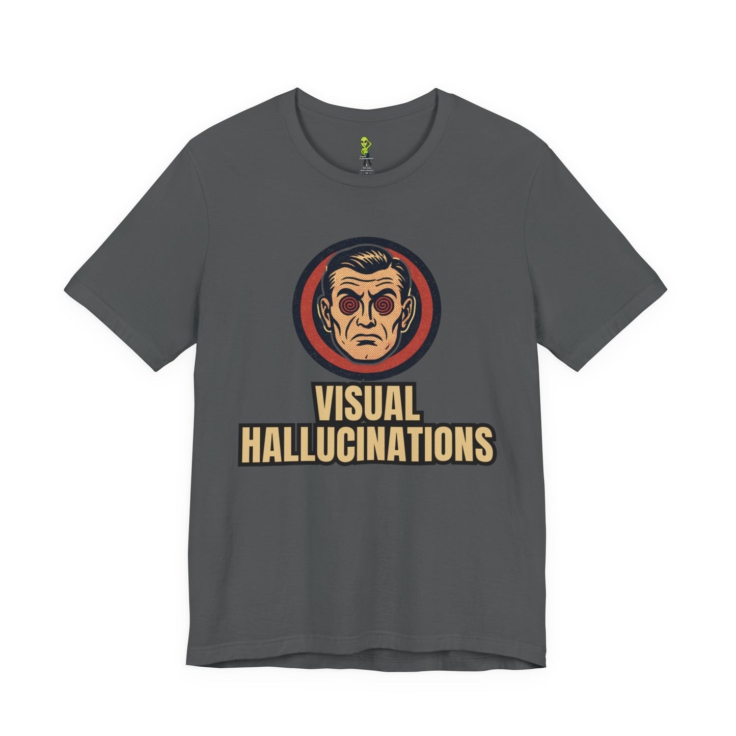 Retro '5150' Spiral-Eyed Psychiatric Man T-Shirt