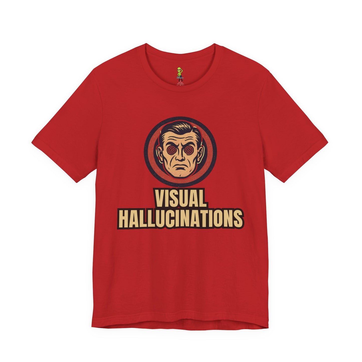 Retro '5150' Spiral-Eyed Psychiatric Man T-Shirt