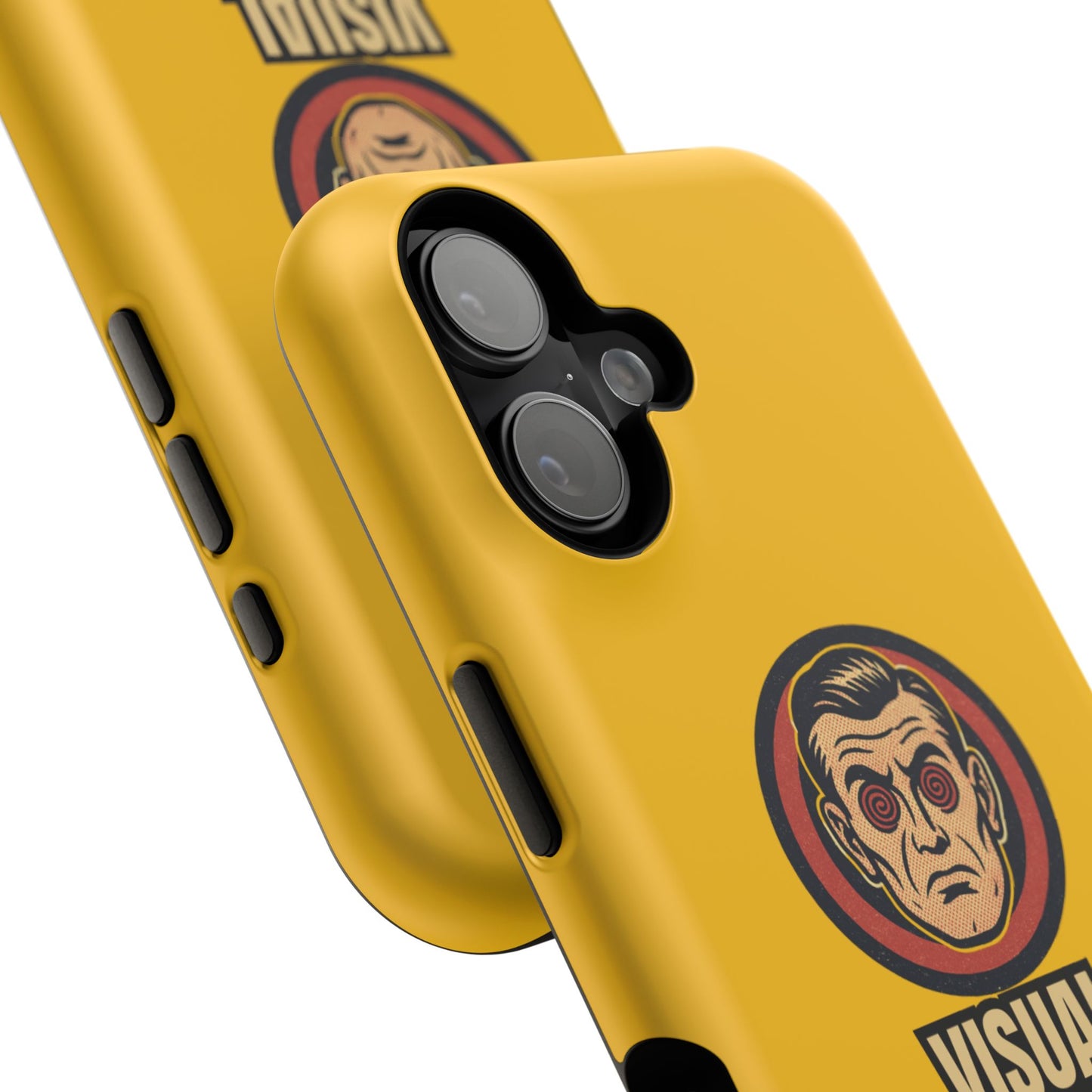 Visual Hallucinations Retro Graphic Impact-Resistant Phone Case