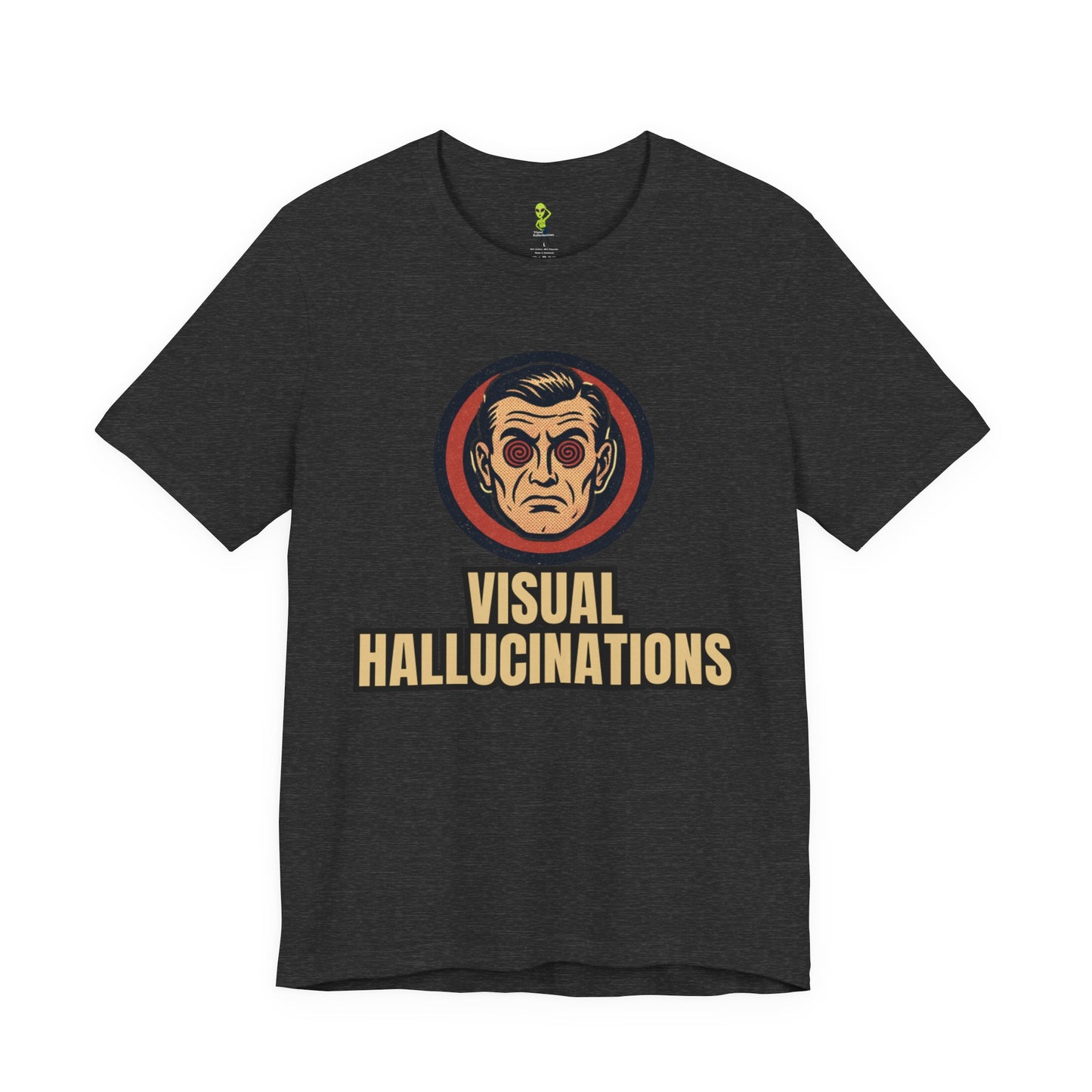 Retro '5150' Spiral-Eyed Psychiatric Man T-Shirt