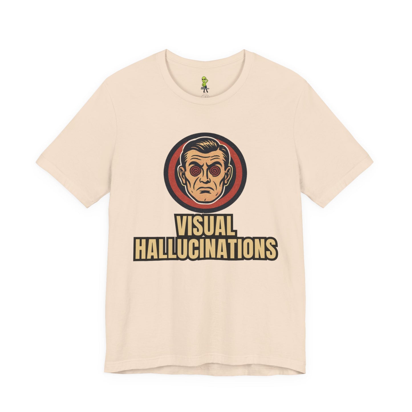 Retro '5150' Spiral-Eyed Psychiatric Man T-Shirt