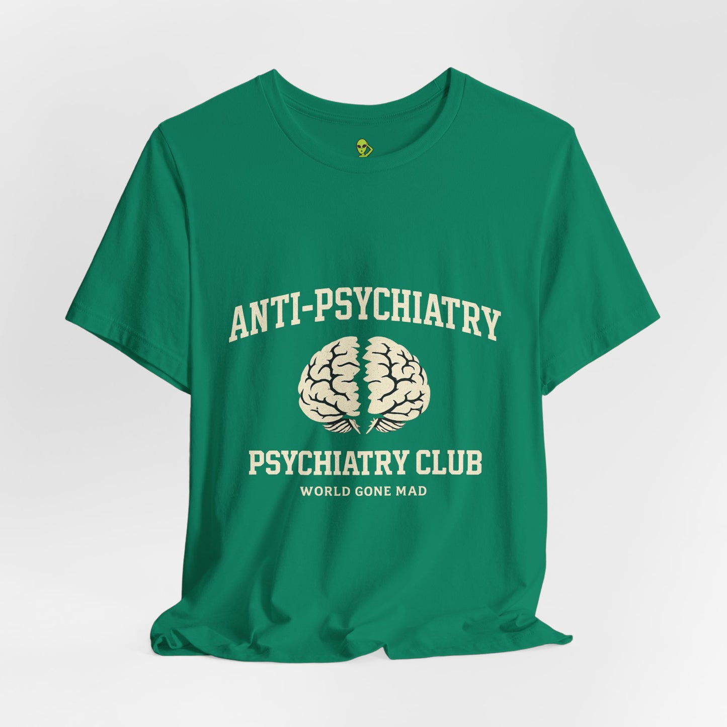 Anti-Psychiatry Psychiatry Club Tee — Split Brain Mental Health Awareness Shirt