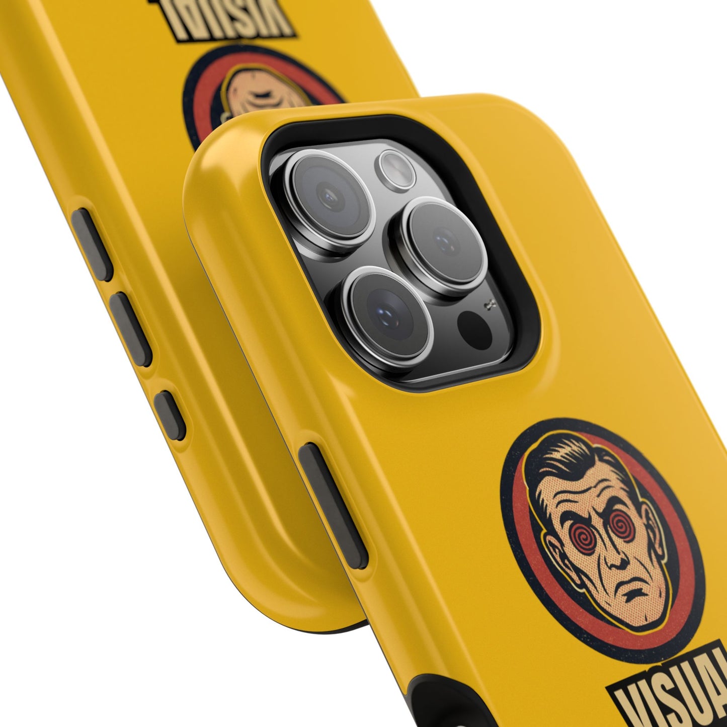 Visual Hallucinations Retro Graphic Impact-Resistant Phone Case
