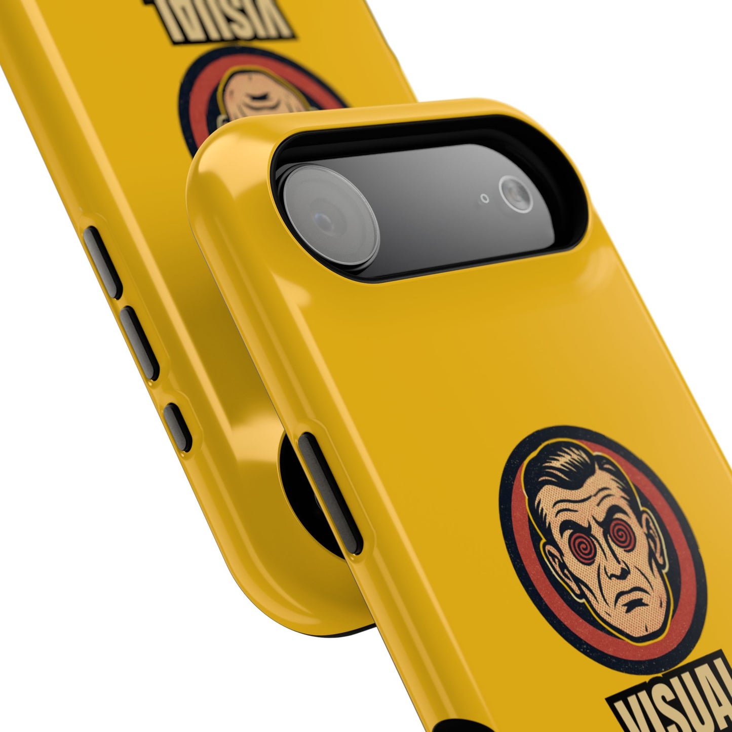 Visual Hallucinations Retro Graphic Impact-Resistant Phone Case