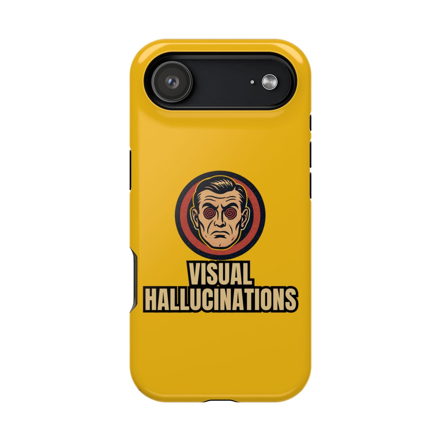 Visual Hallucinations Retro Graphic Impact-Resistant Phone Case