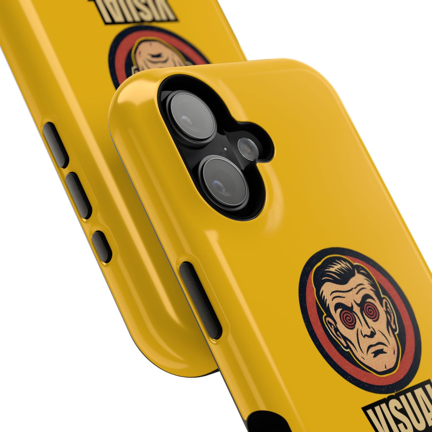 Visual Hallucinations Retro Graphic Impact-Resistant Phone Case