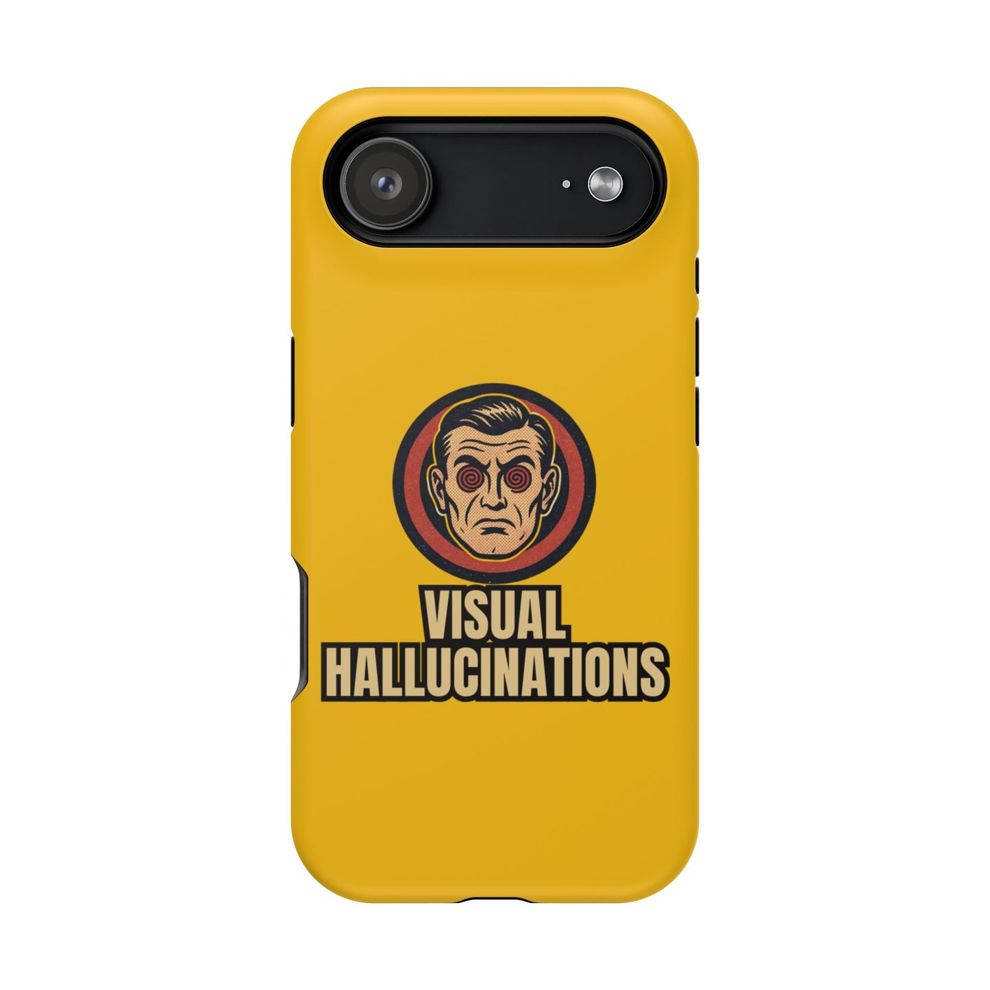Visual Hallucinations Retro Graphic Impact-Resistant Phone Case