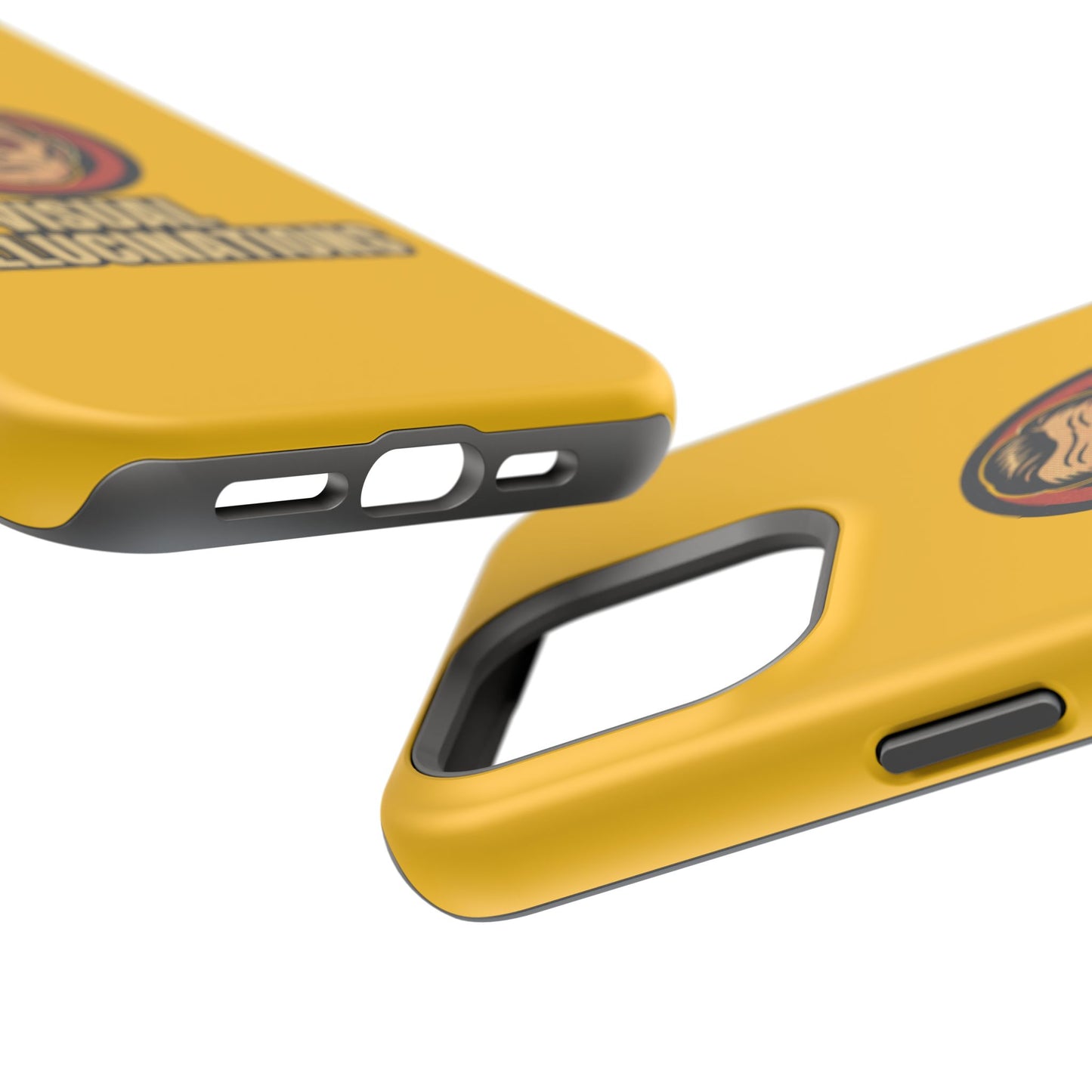 Visual Hallucinations Retro Graphic Impact-Resistant Phone Case