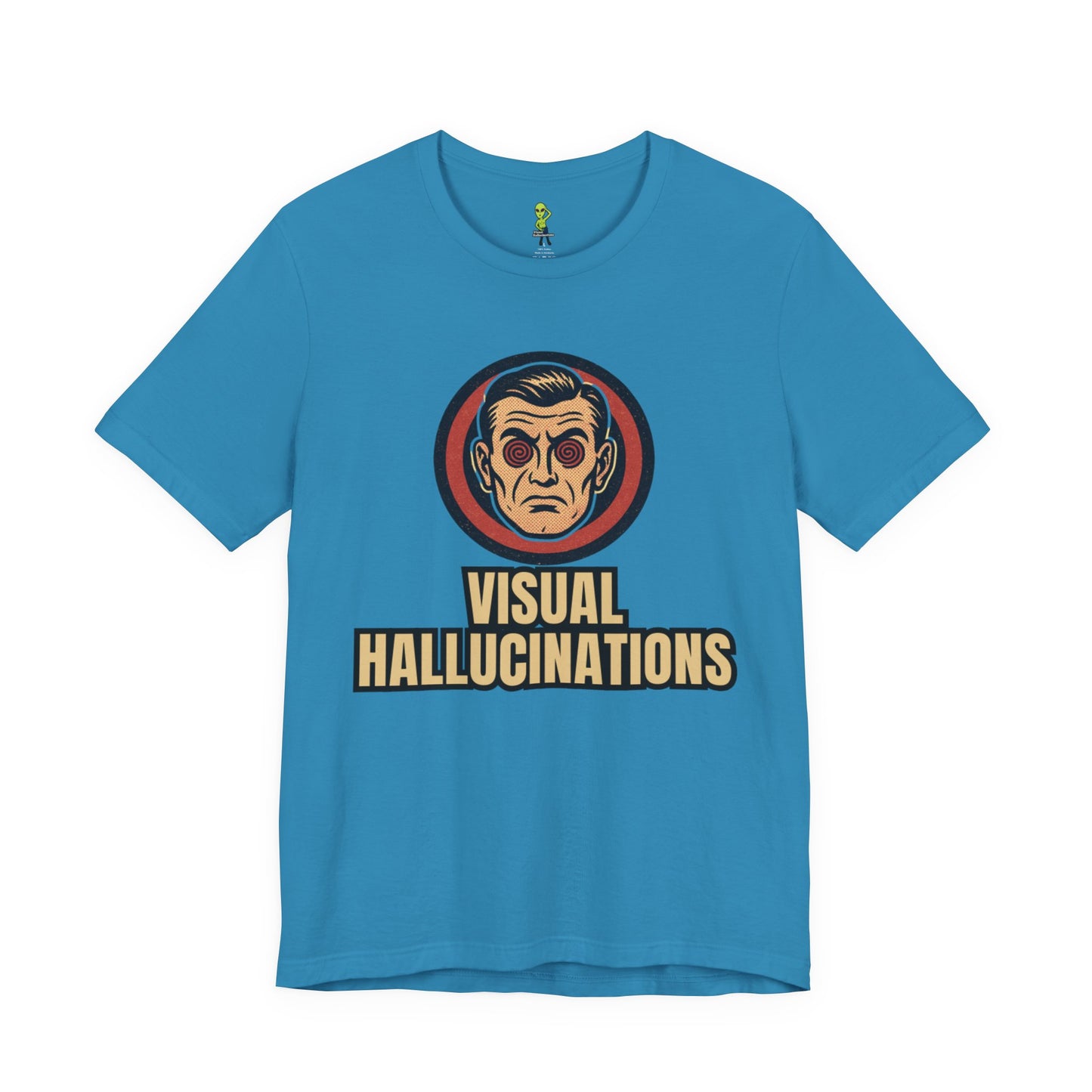 Retro '5150' Spiral-Eyed Psychiatric Man T-Shirt