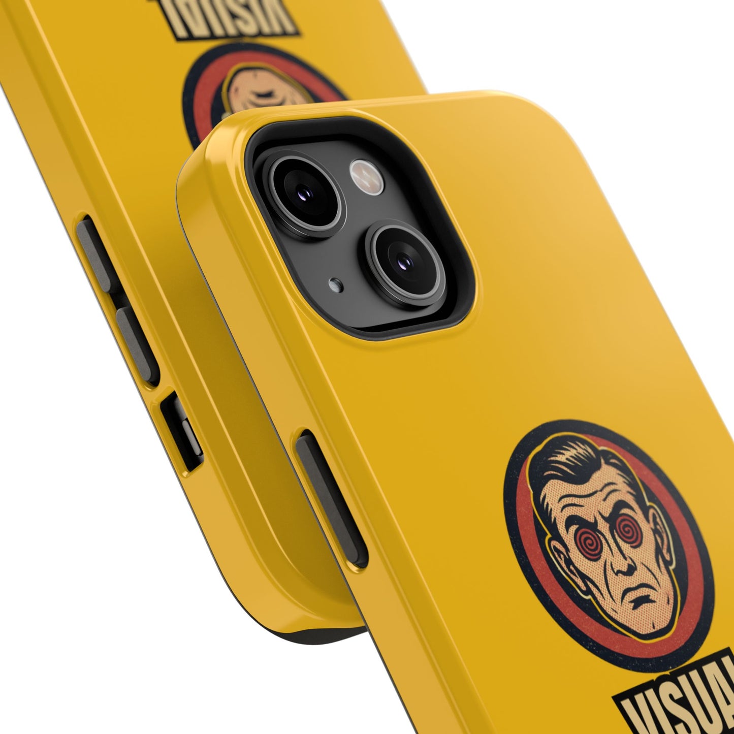 Visual Hallucinations Retro Graphic Impact-Resistant Phone Case
