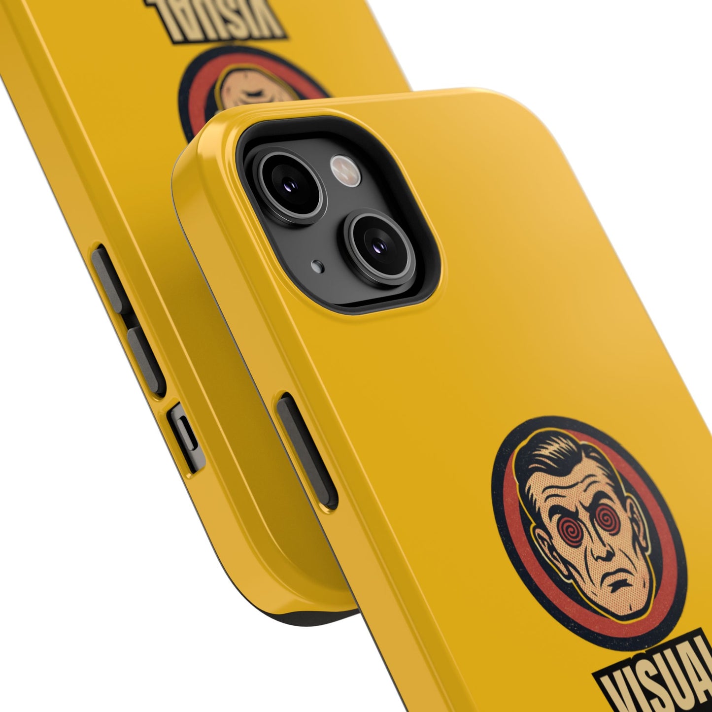 Visual Hallucinations Retro Graphic Impact-Resistant Phone Case