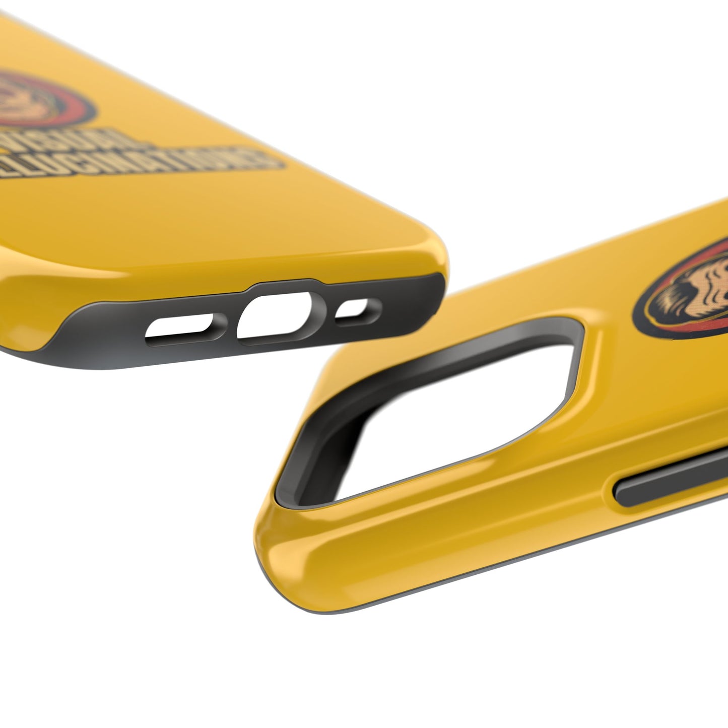 Visual Hallucinations Retro Graphic Impact-Resistant Phone Case