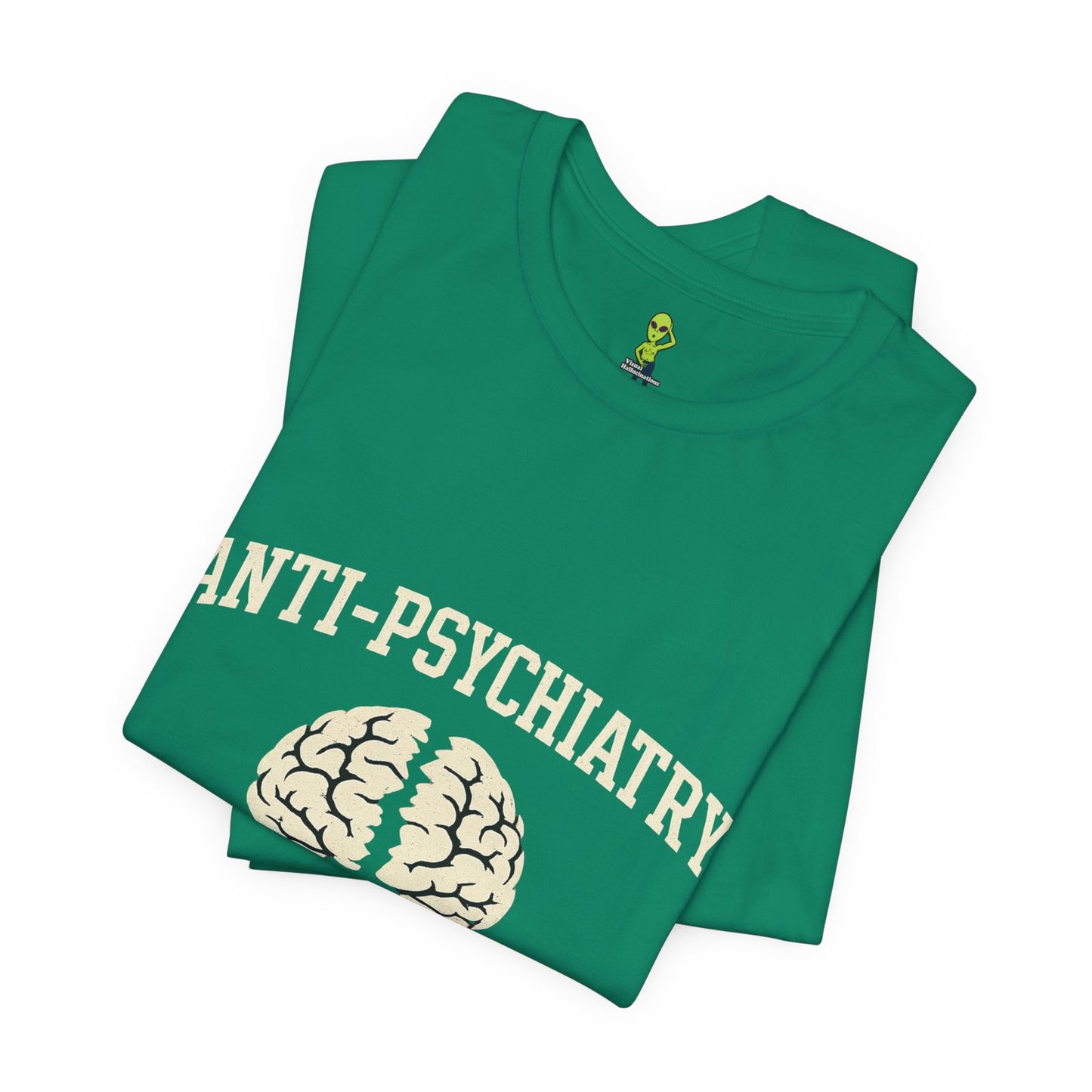 Anti-Psychiatry Psychiatry Club Tee — Split Brain Mental Health Awareness Shirt