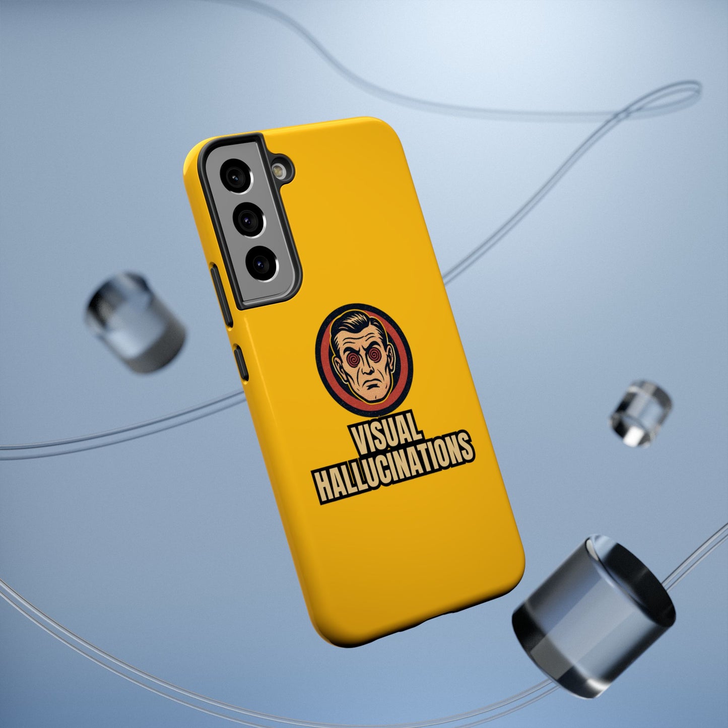 Visual Hallucinations Retro Graphic Impact-Resistant Phone Case