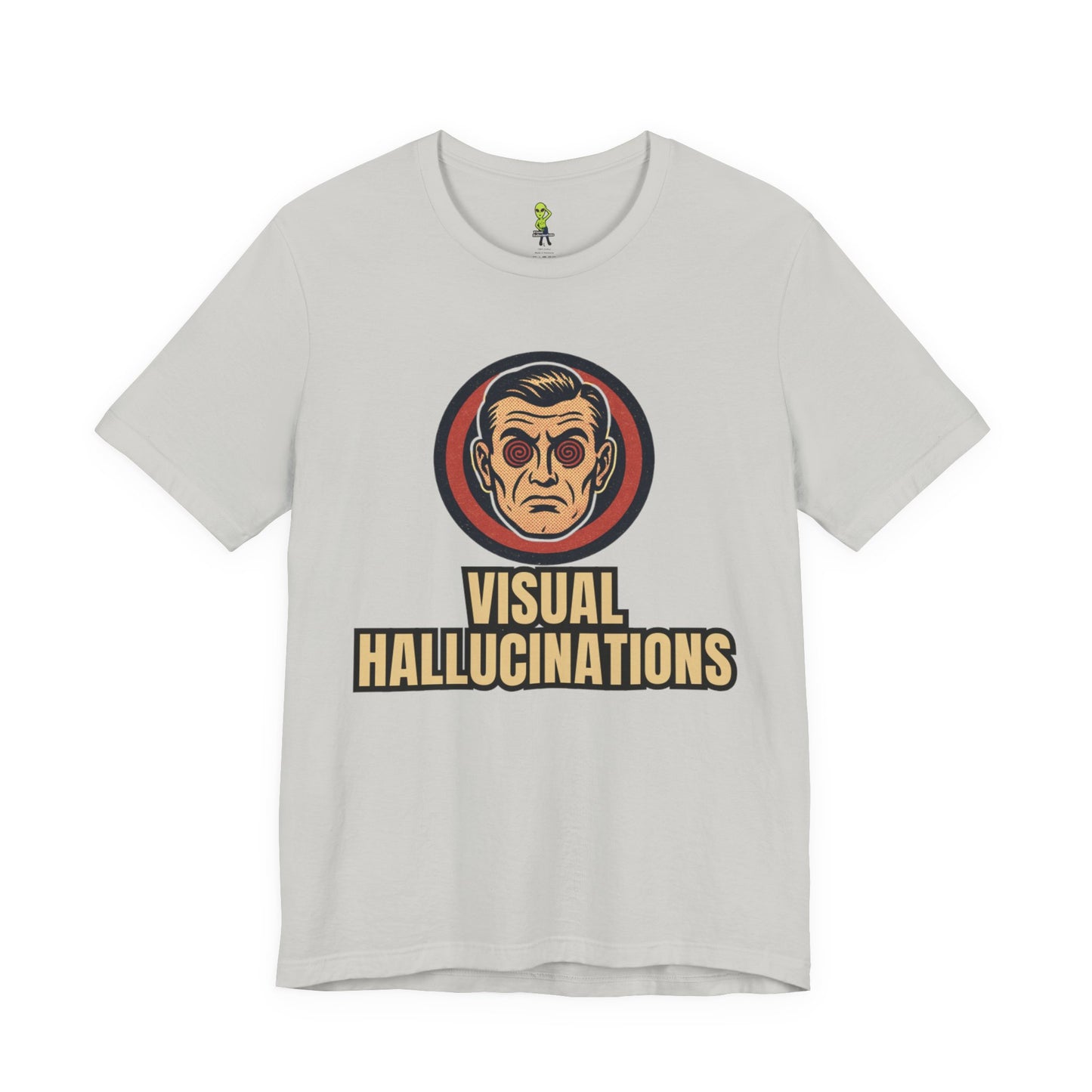 Retro '5150' Spiral-Eyed Psychiatric Man T-Shirt