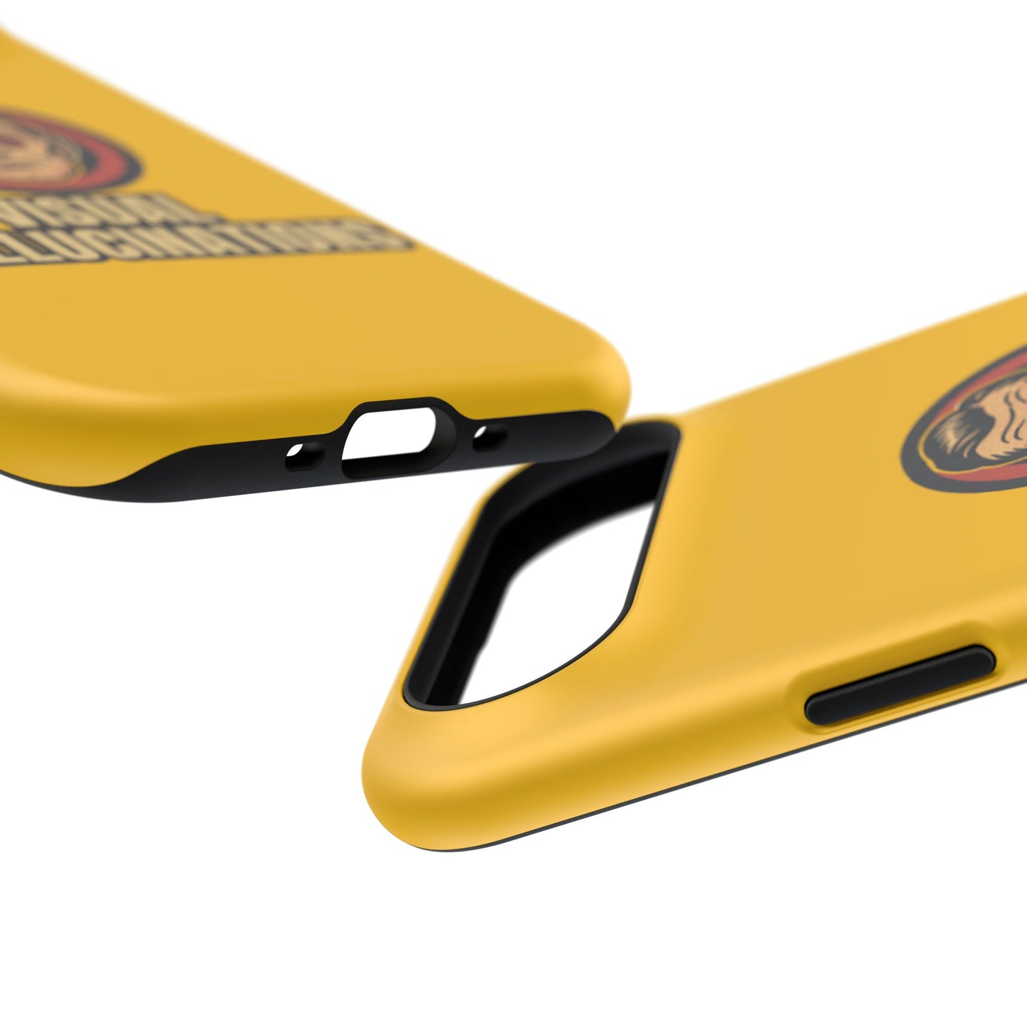 Visual Hallucinations Retro Graphic Impact-Resistant Phone Case