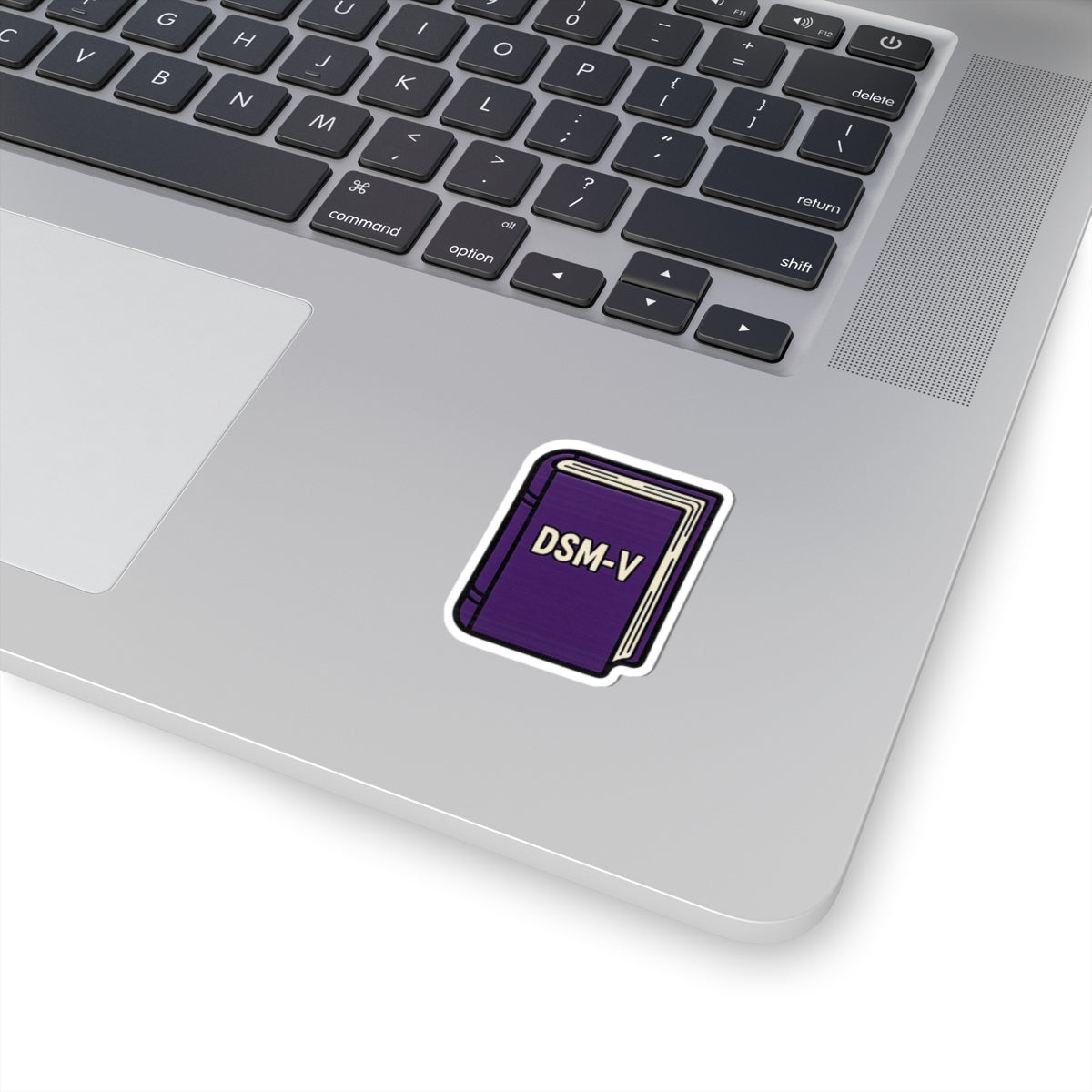 DSM‑V Purple Book Sticker — Psychiatry & Psychology Laptop Decal