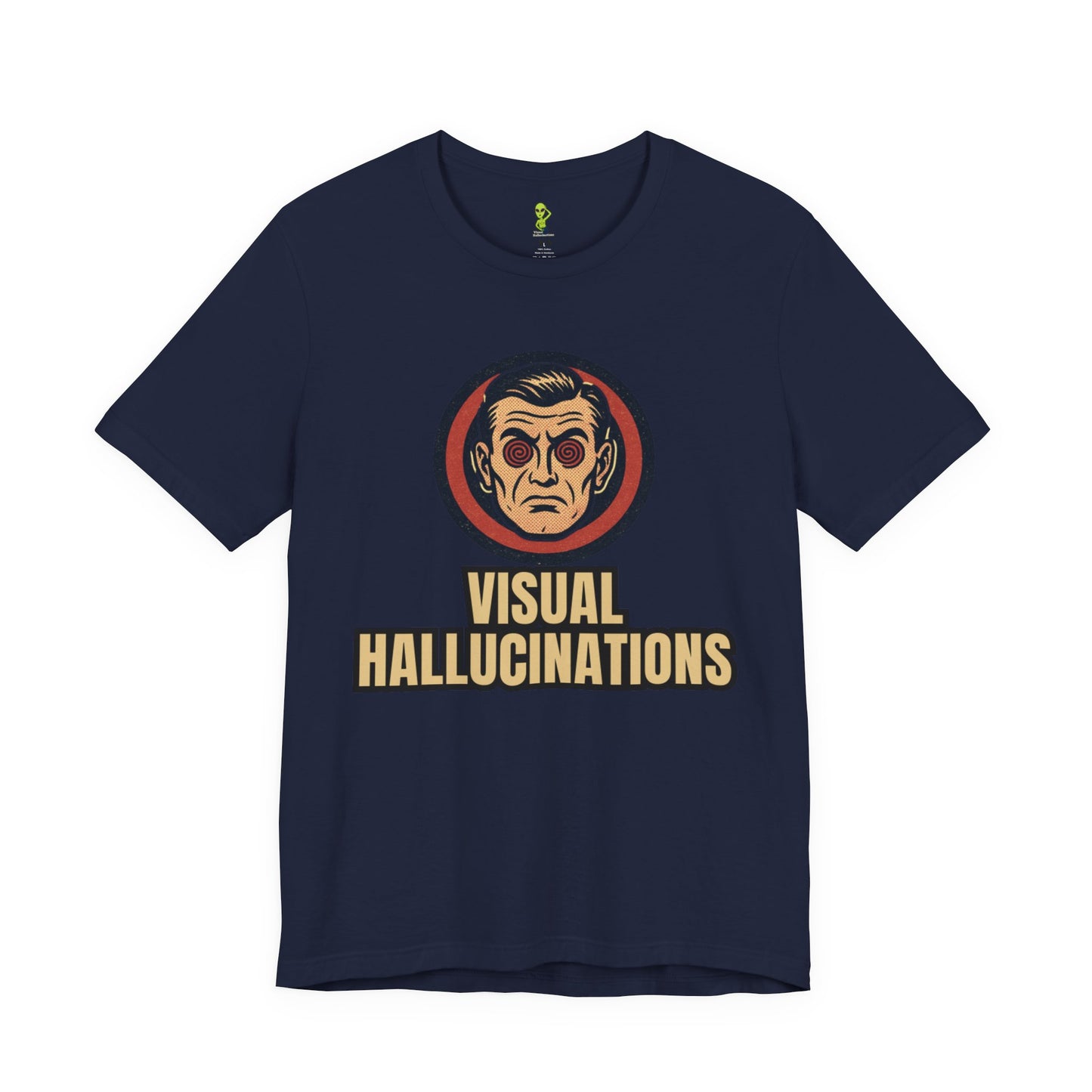 Retro '5150' Spiral-Eyed Psychiatric Man T-Shirt