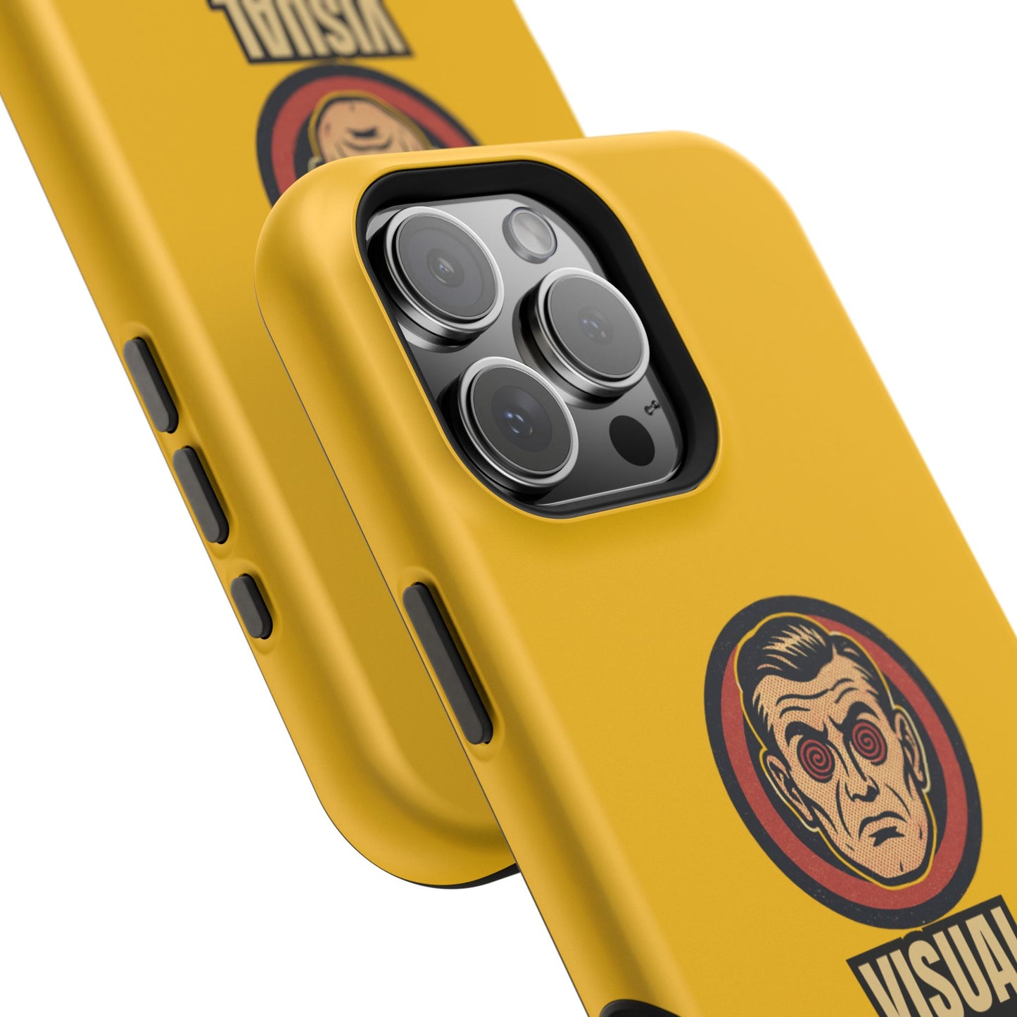 Visual Hallucinations Retro Graphic Impact-Resistant Phone Case