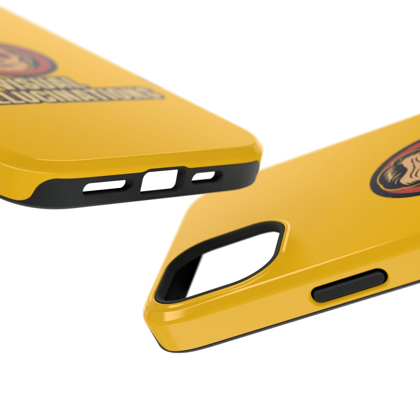Visual Hallucinations Retro Graphic Impact-Resistant Phone Case