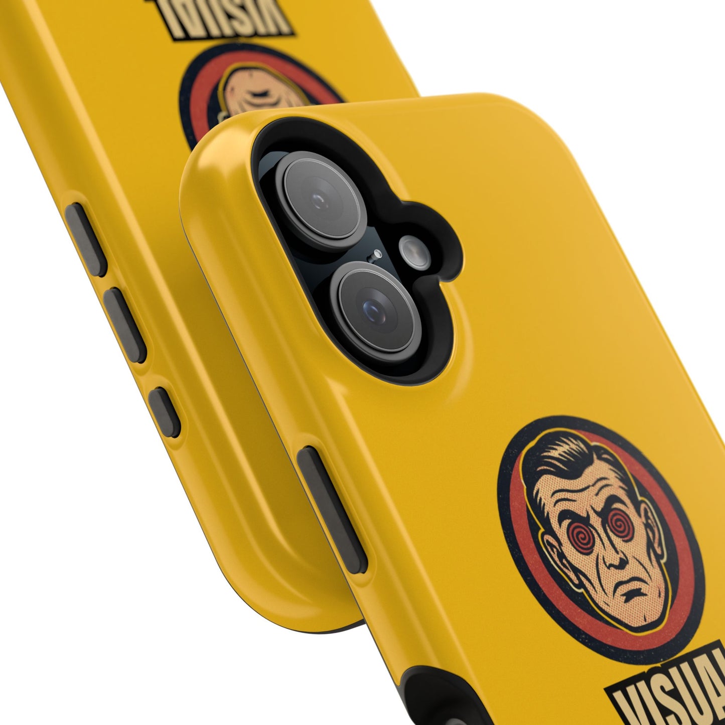 Visual Hallucinations Retro Graphic Impact-Resistant Phone Case