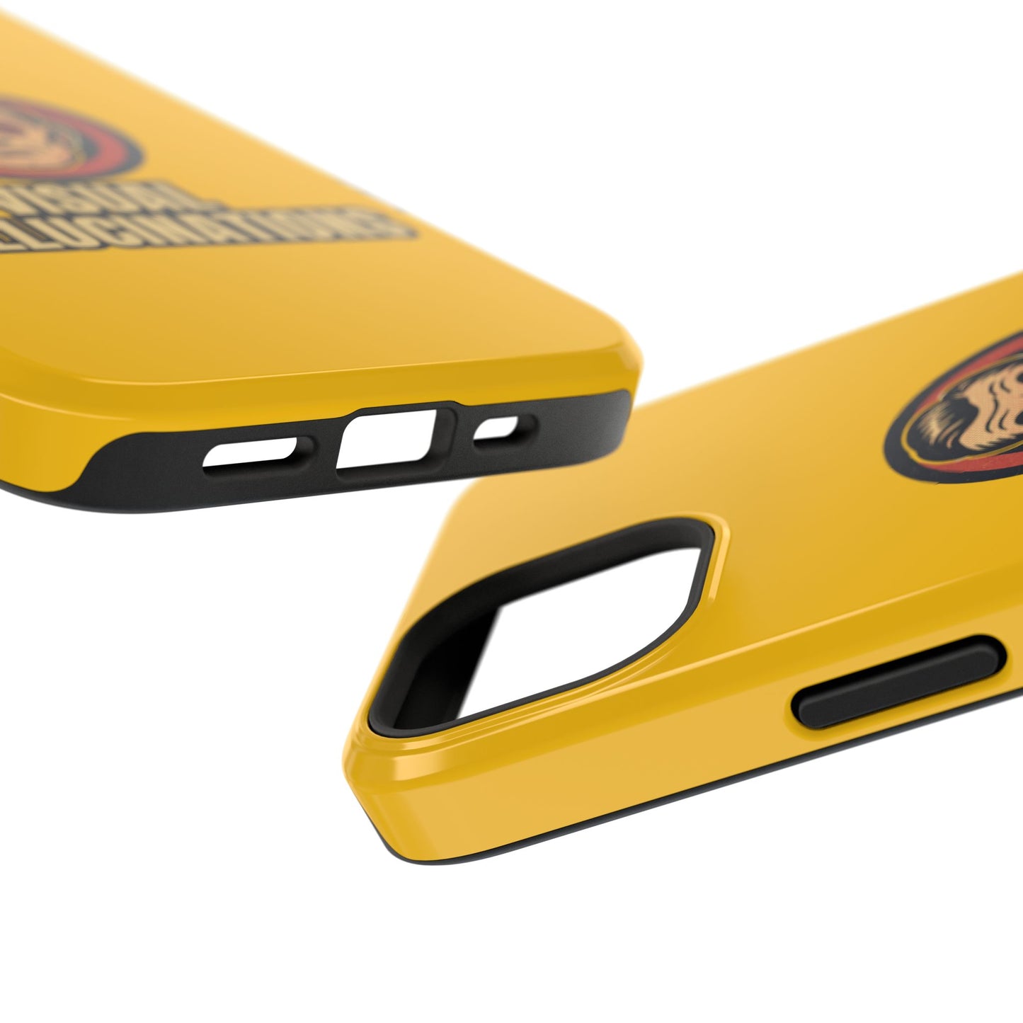 Visual Hallucinations Retro Graphic Impact-Resistant Phone Case