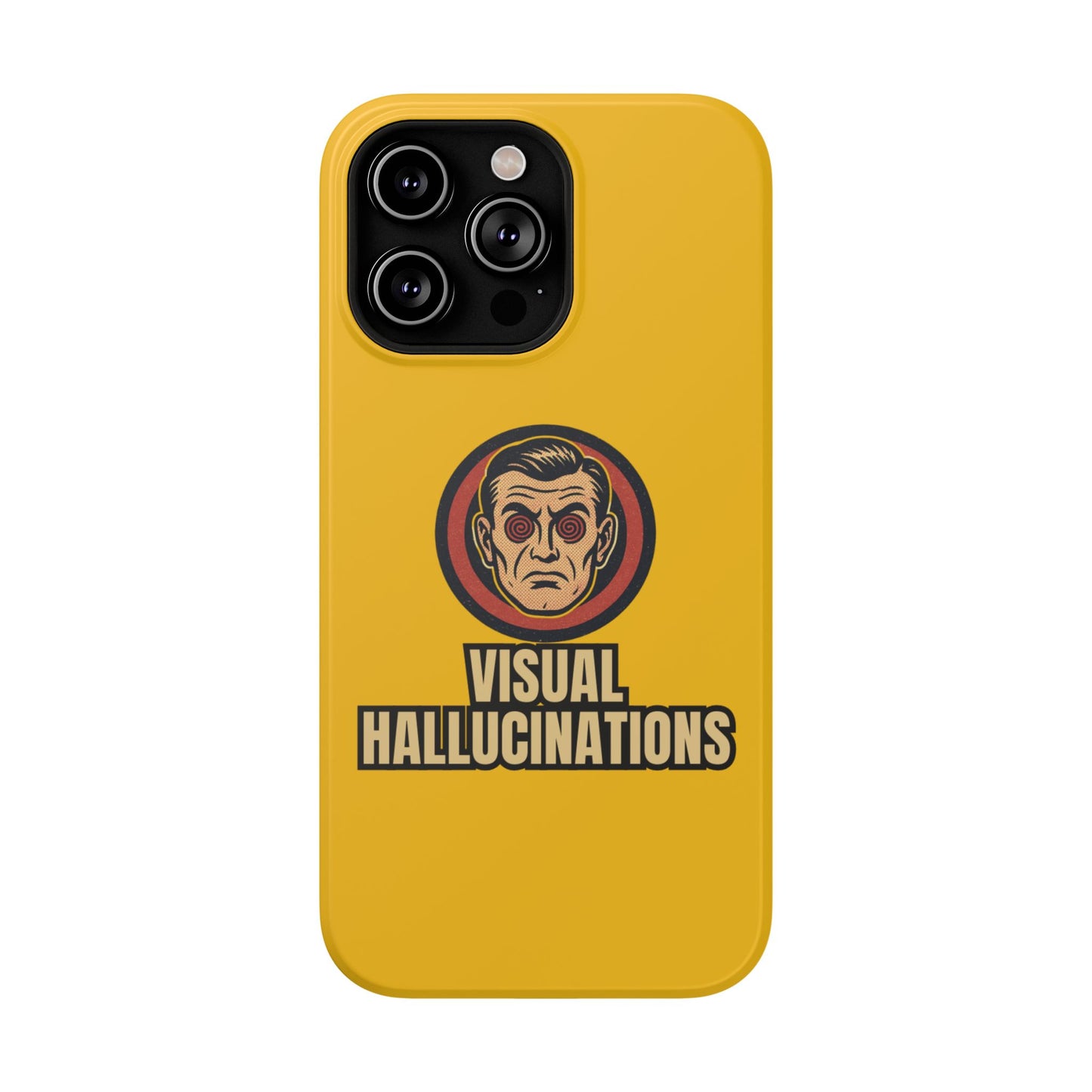 Visual Hallucinations Retro Graphic Impact-Resistant Phone Case
