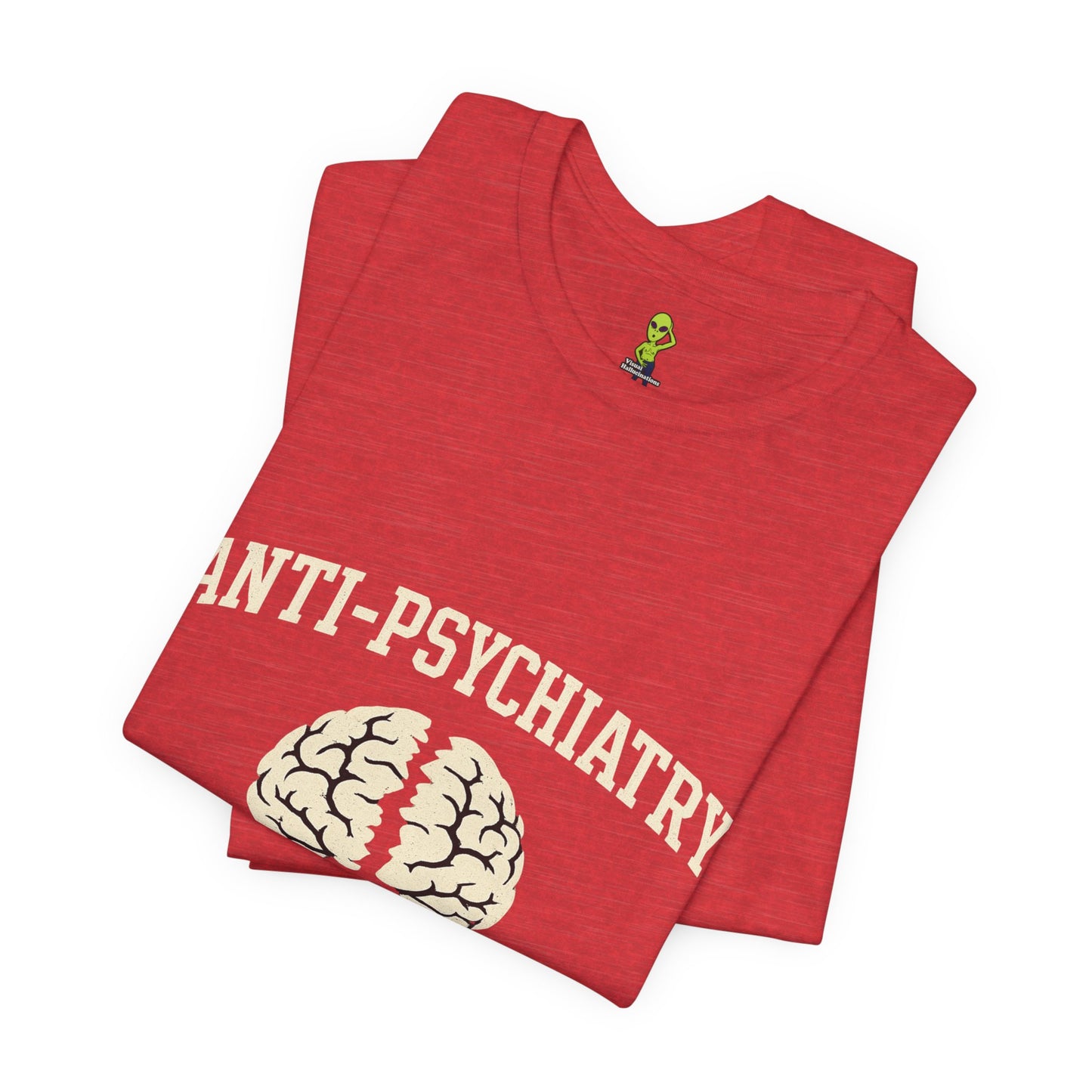 Anti-Psychiatry Psychiatry Club Tee — Split Brain Mental Health Awareness Shirt