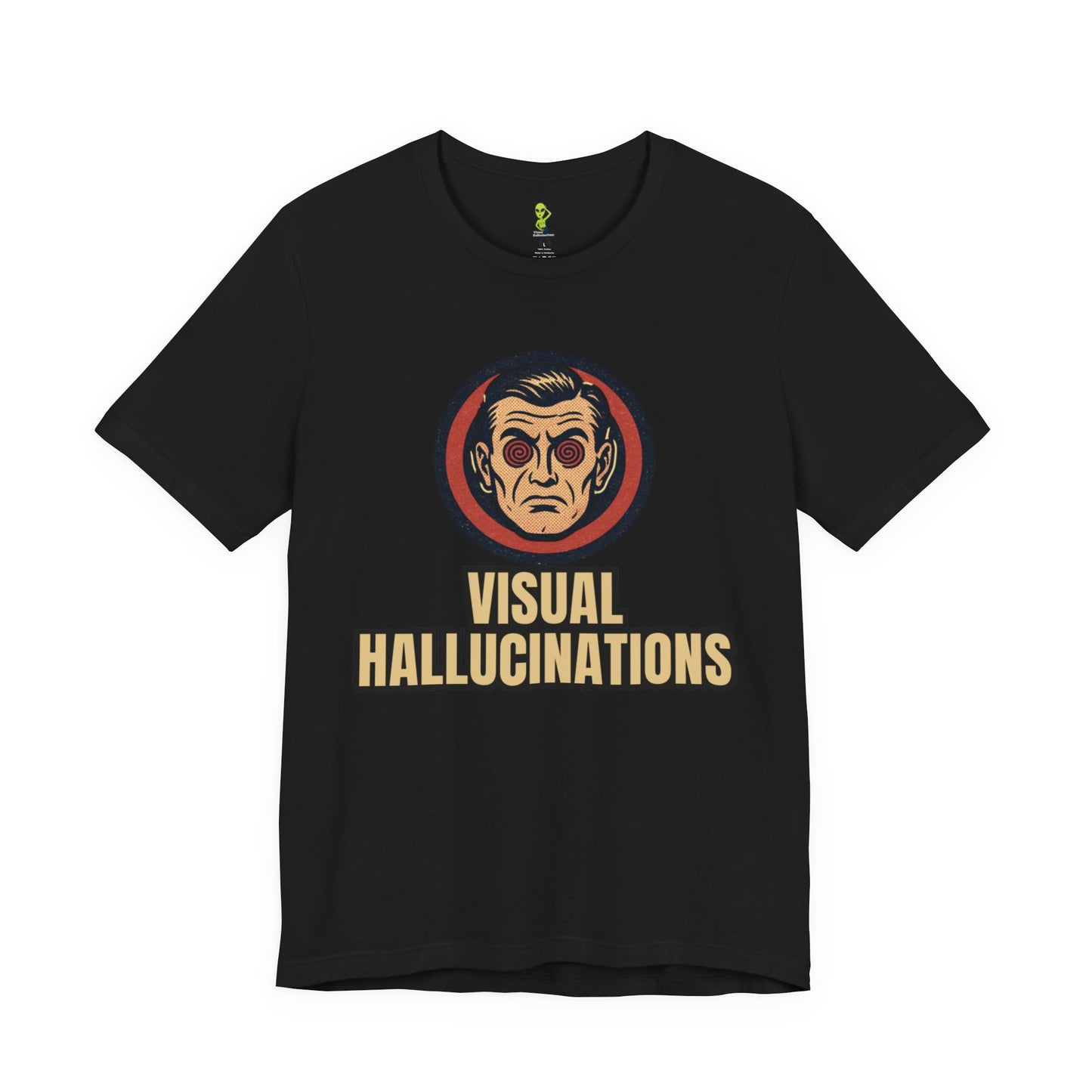 Retro '5150' Spiral-Eyed Psychiatric Man T-Shirt