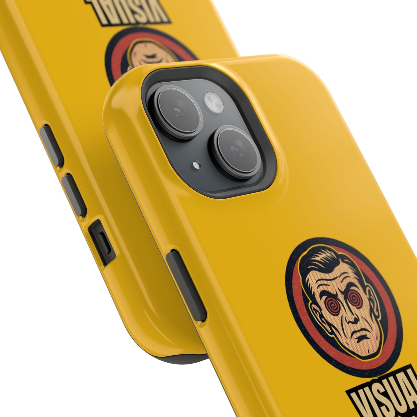 Visual Hallucinations Retro Graphic Impact-Resistant Phone Case
