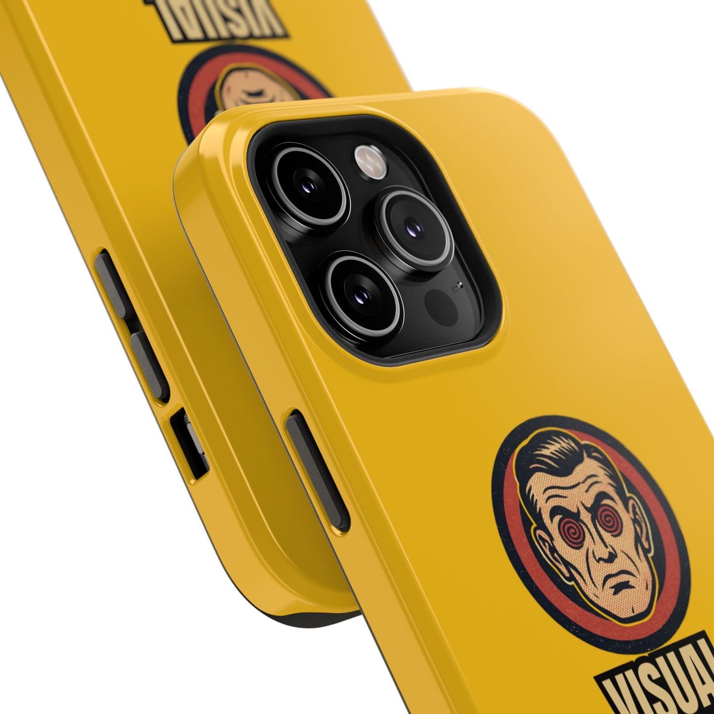 Visual Hallucinations Retro Graphic Impact-Resistant Phone Case