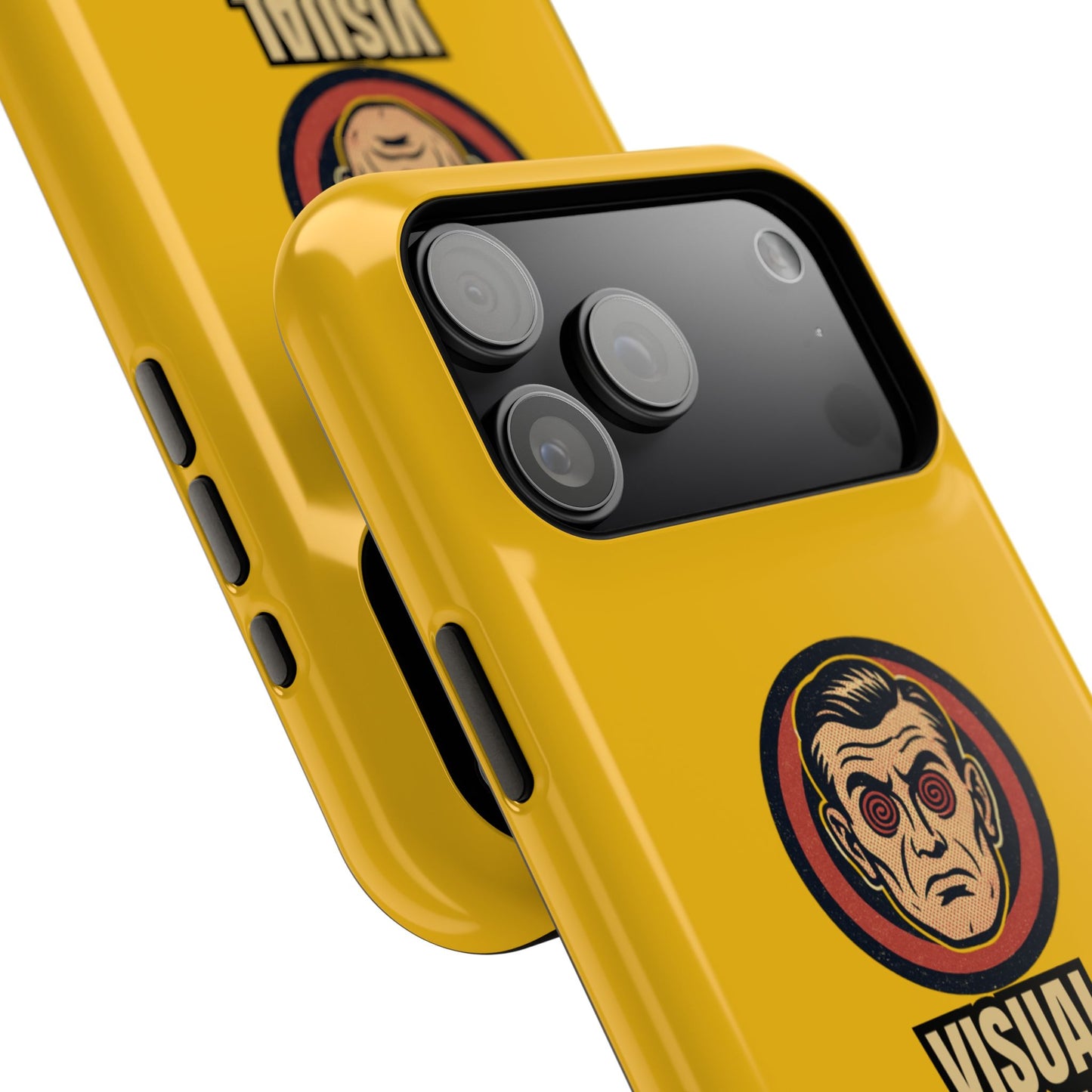 Visual Hallucinations Retro Graphic Impact-Resistant Phone Case