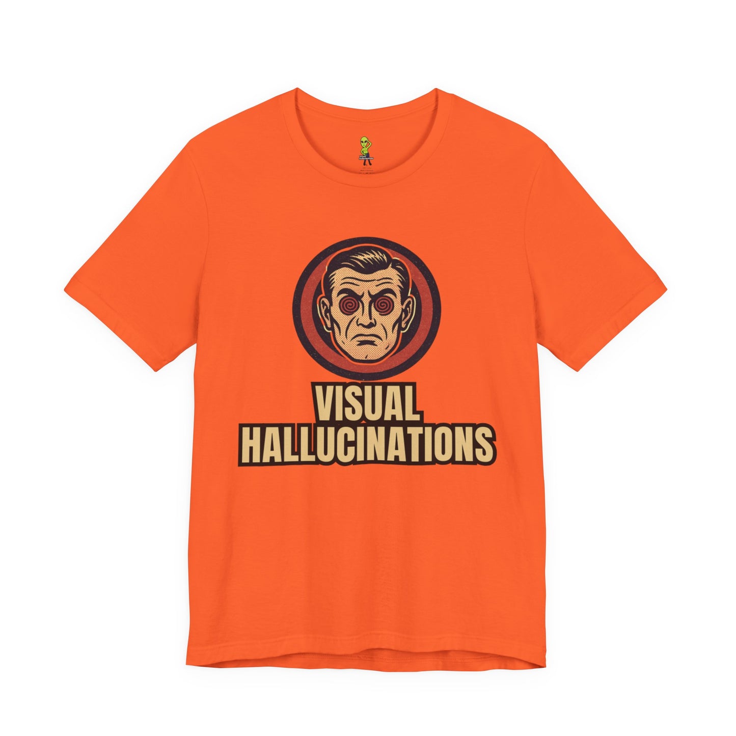 Retro '5150' Spiral-Eyed Psychiatric Man T-Shirt