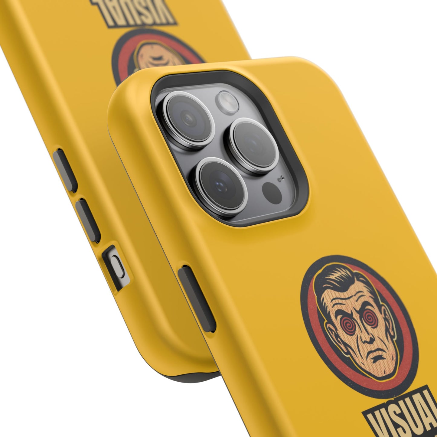 Visual Hallucinations Retro Graphic Impact-Resistant Phone Case