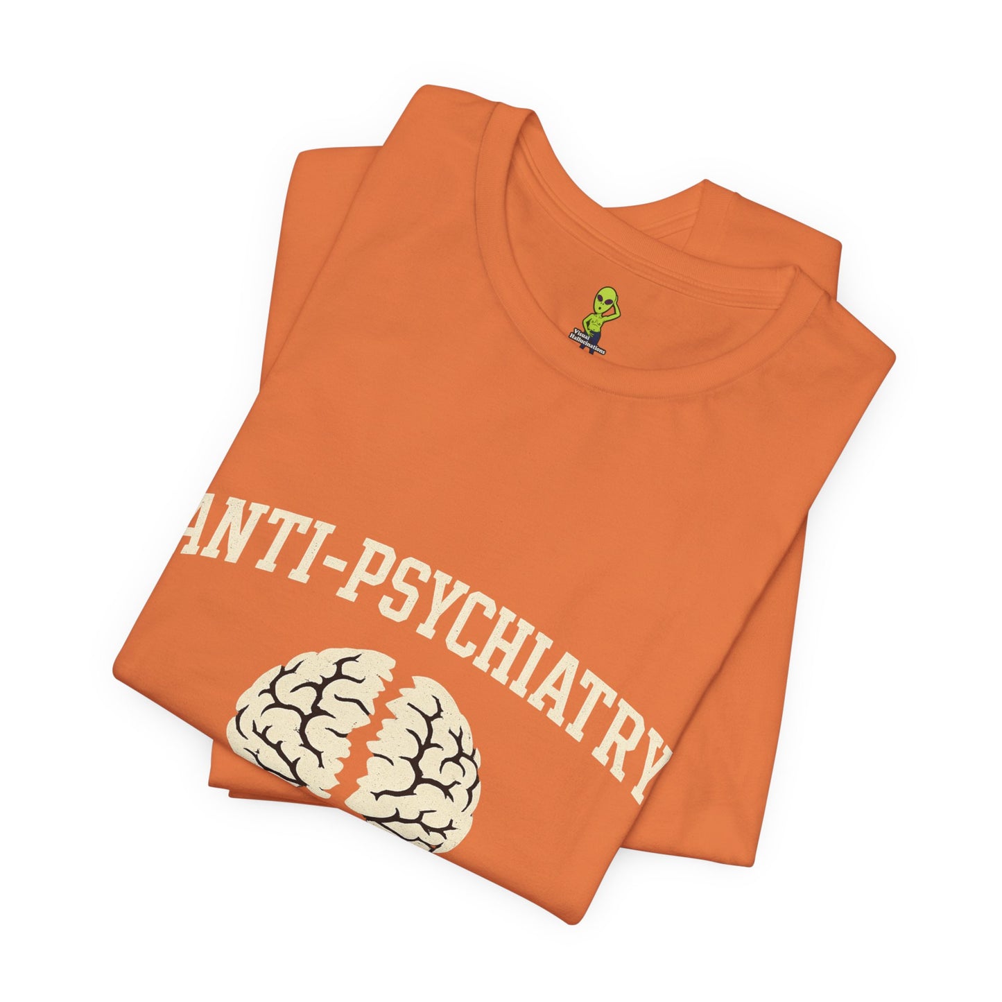 Anti-Psychiatry Psychiatry Club Tee — Split Brain Mental Health Awareness Shirt