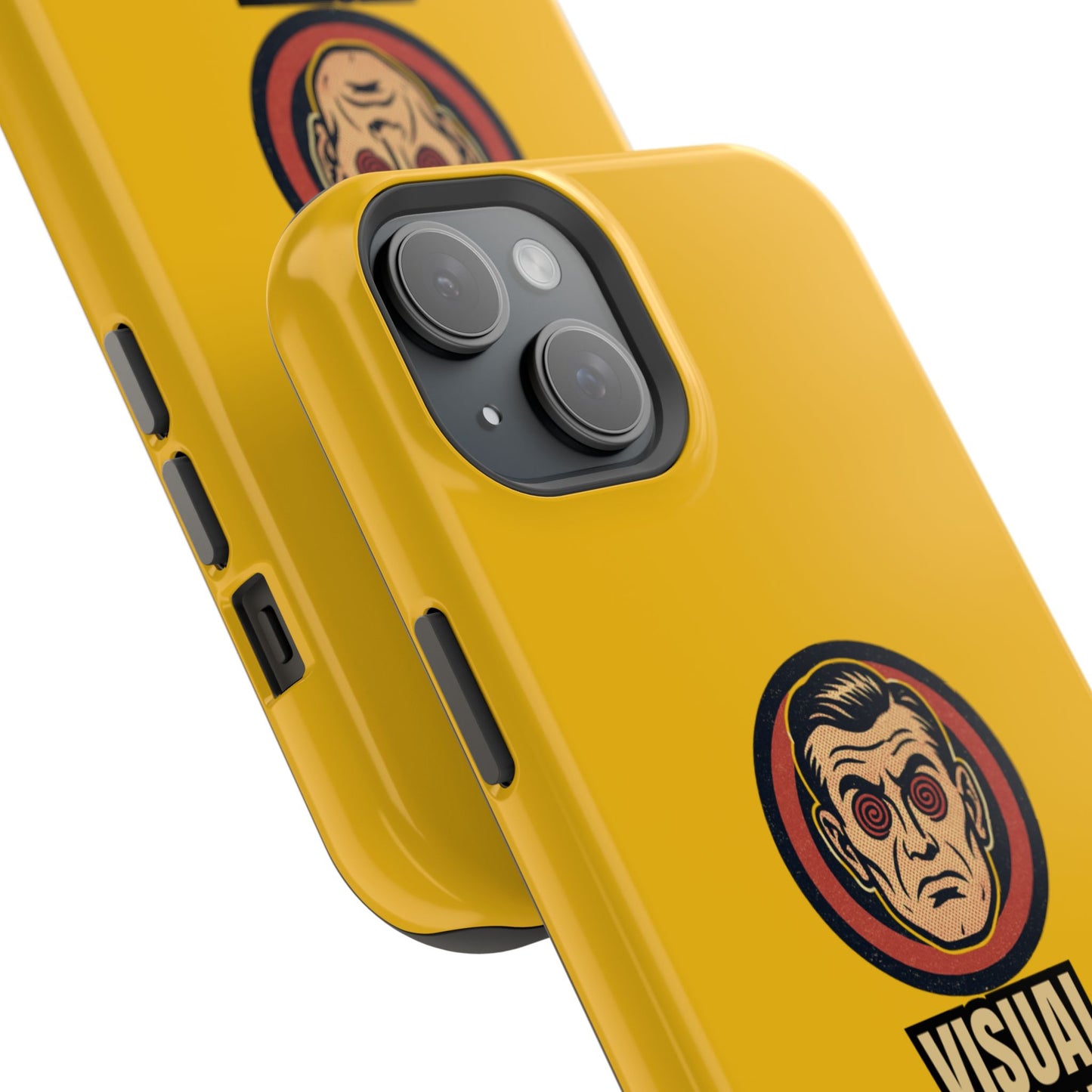 Visual Hallucinations Retro Graphic Impact-Resistant Phone Case