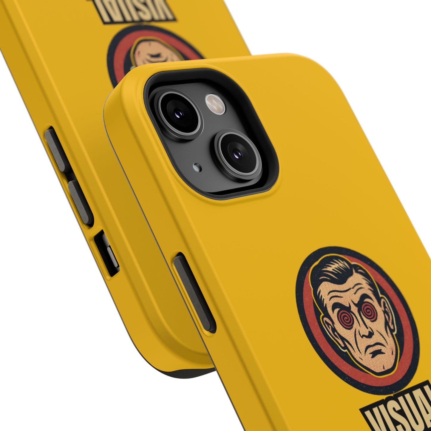 Visual Hallucinations Retro Graphic Impact-Resistant Phone Case