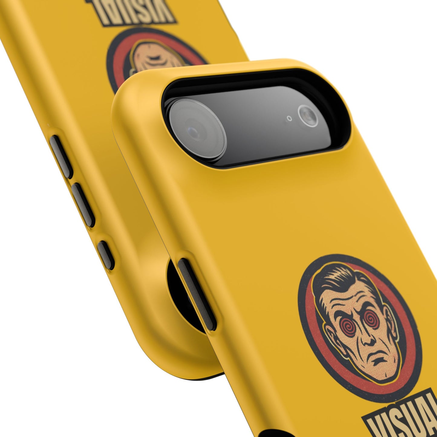 Visual Hallucinations Retro Graphic Impact-Resistant Phone Case