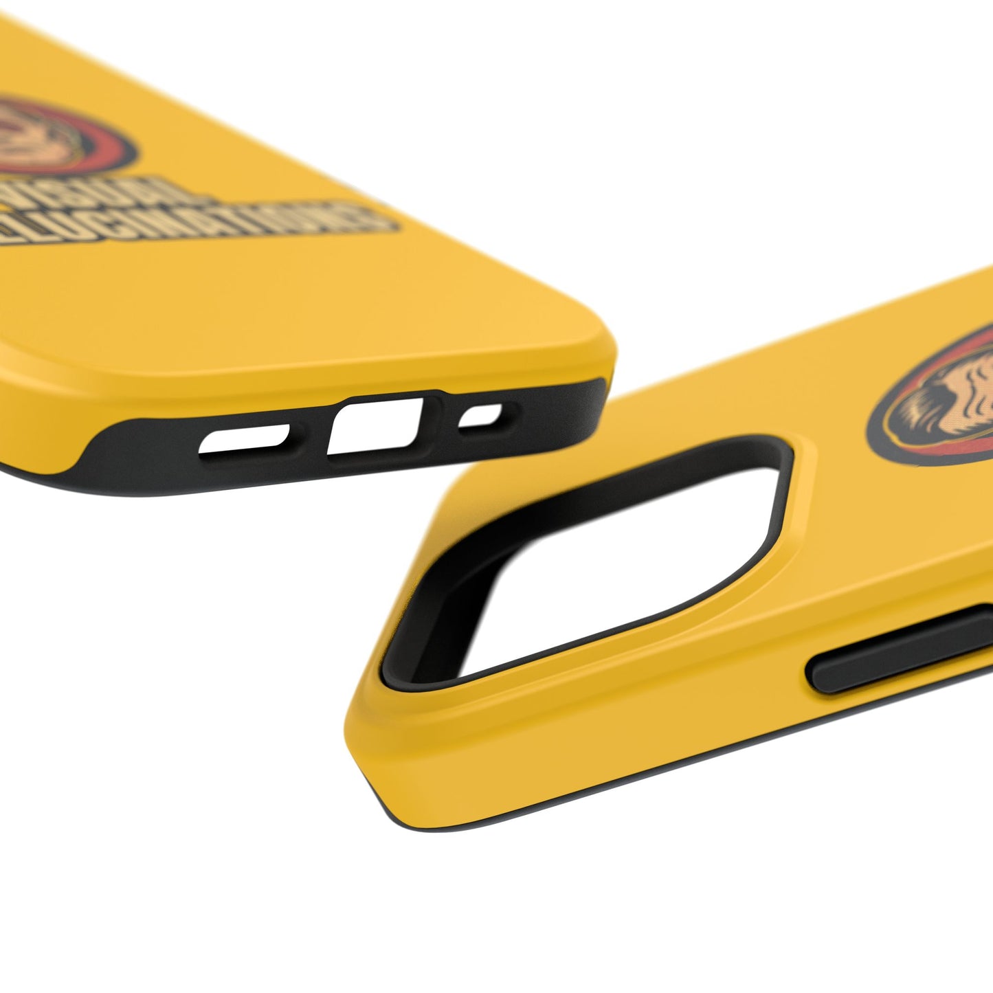 Visual Hallucinations Retro Graphic Impact-Resistant Phone Case