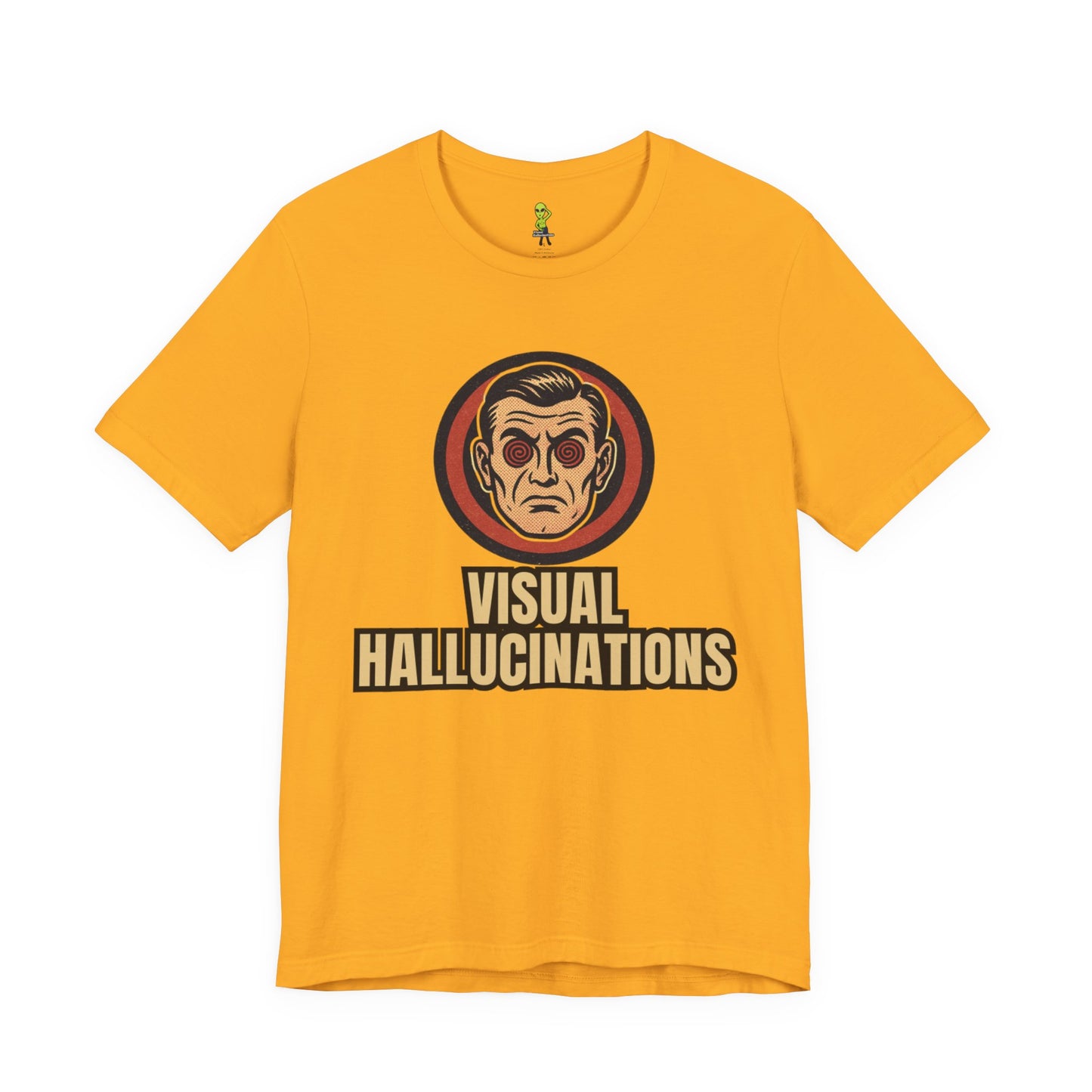 Retro '5150' Spiral-Eyed Psychiatric Man T-Shirt