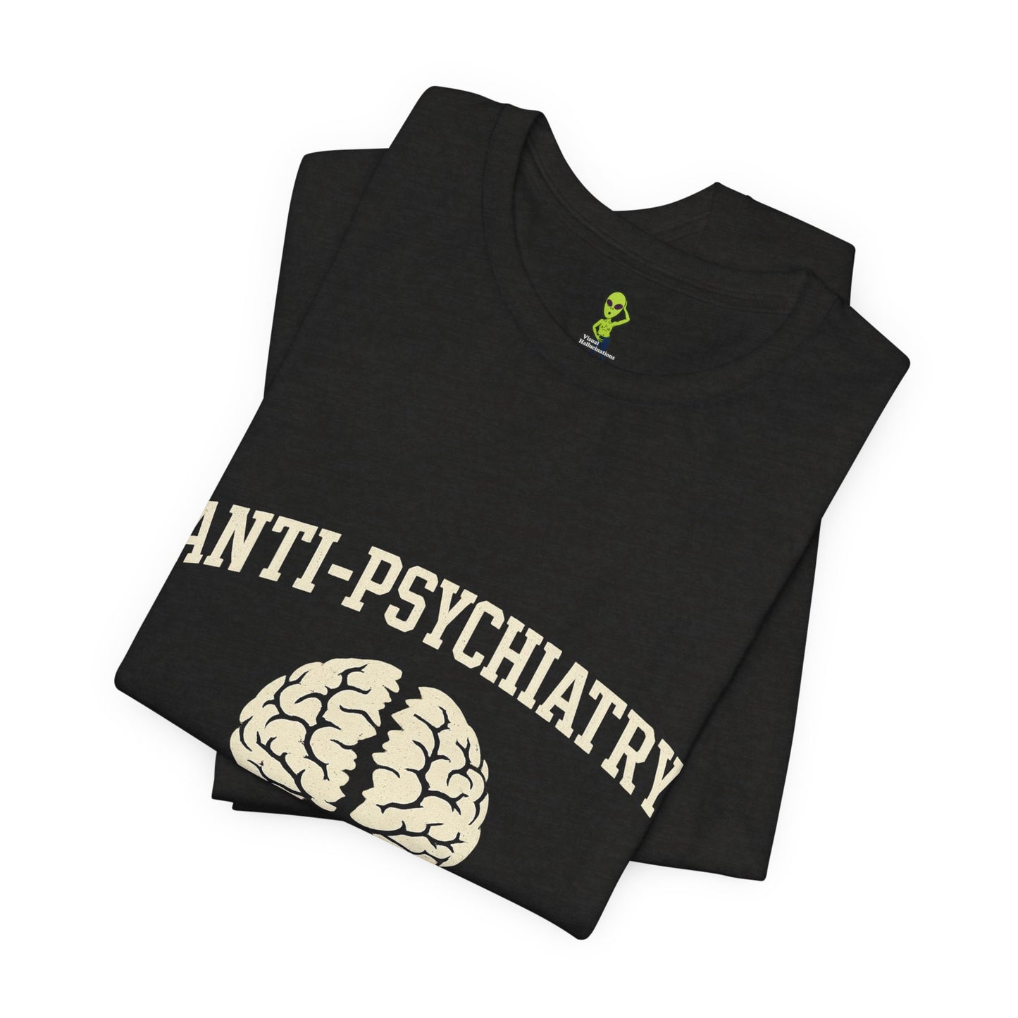 Anti-Psychiatry Psychiatry Club Tee — Split Brain Mental Health Awareness Shirt