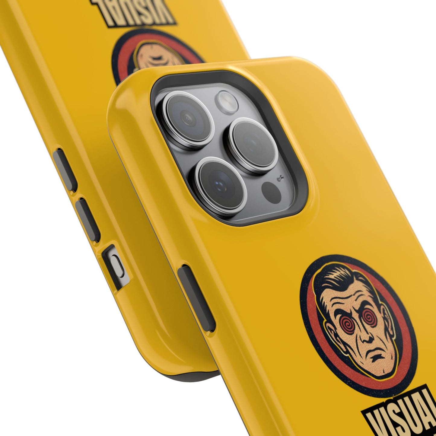 Visual Hallucinations Retro Graphic Impact-Resistant Phone Case