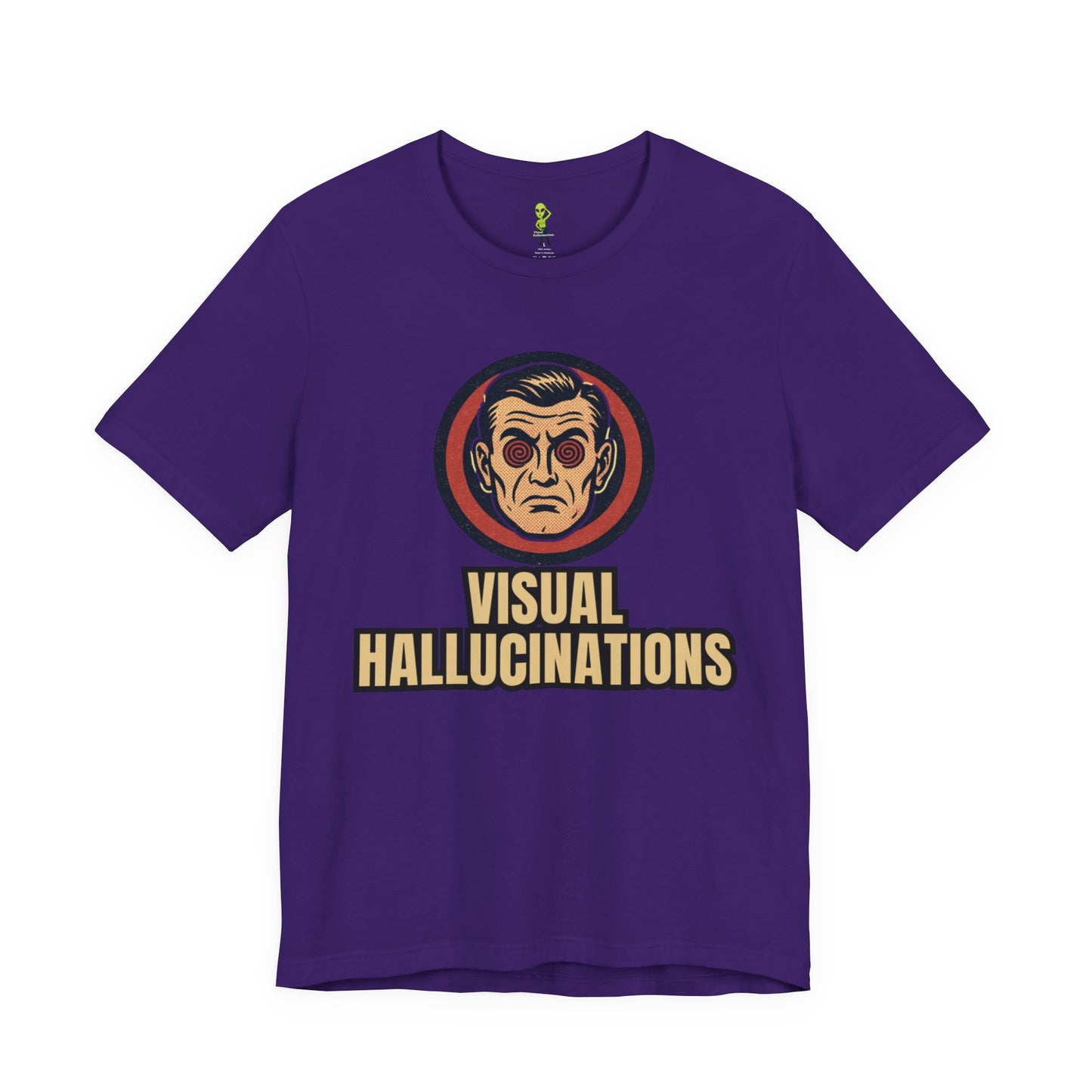 Retro '5150' Spiral-Eyed Psychiatric Man T-Shirt