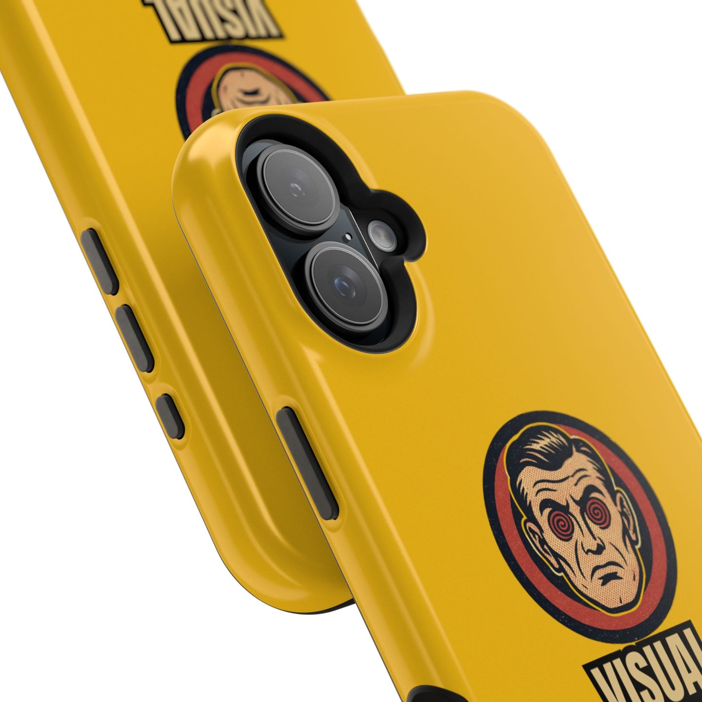 Visual Hallucinations Retro Graphic Impact-Resistant Phone Case