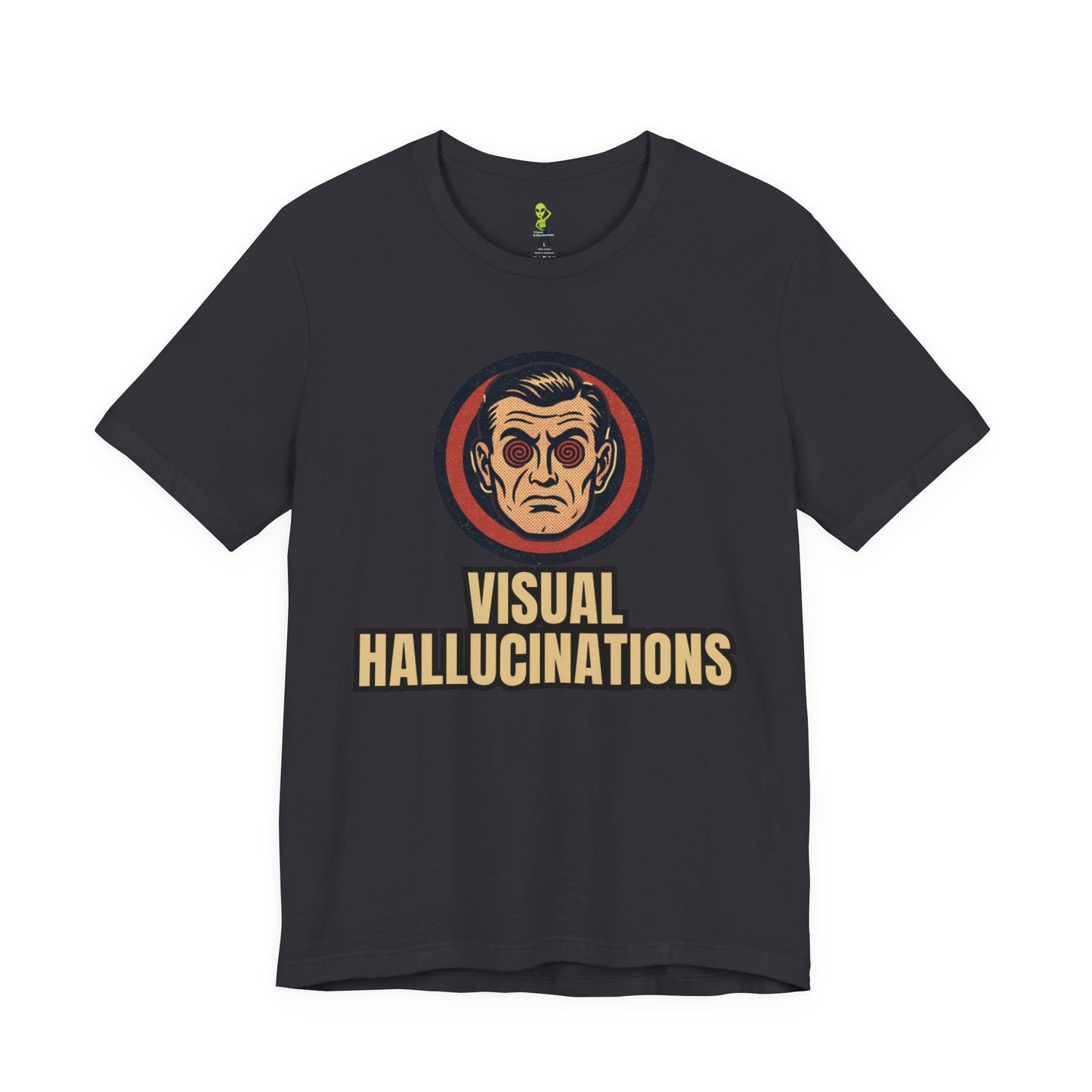 Retro '5150' Spiral-Eyed Psychiatric Man T-Shirt