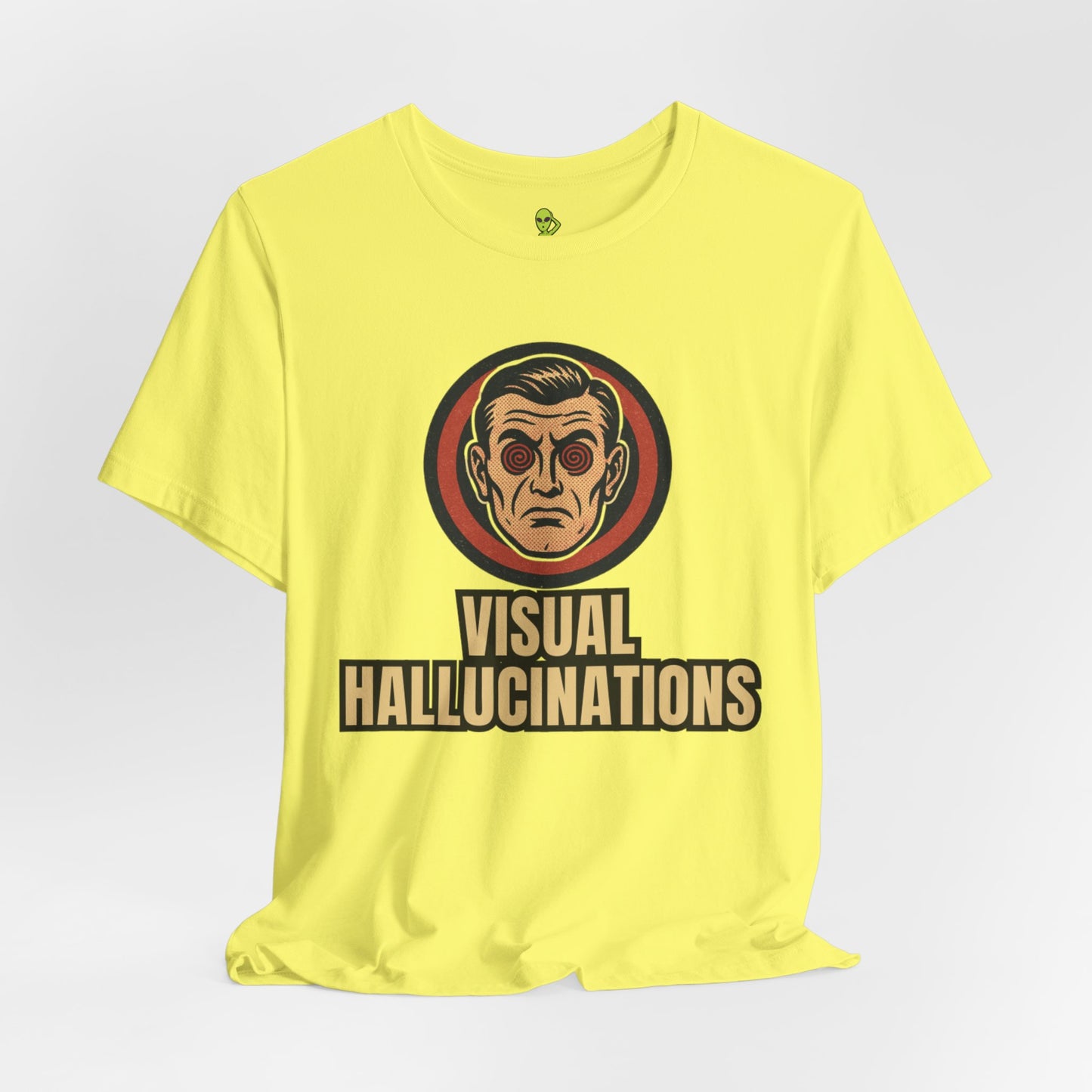 Retro '5150' Spiral-Eyed Psychiatric Man T-Shirt