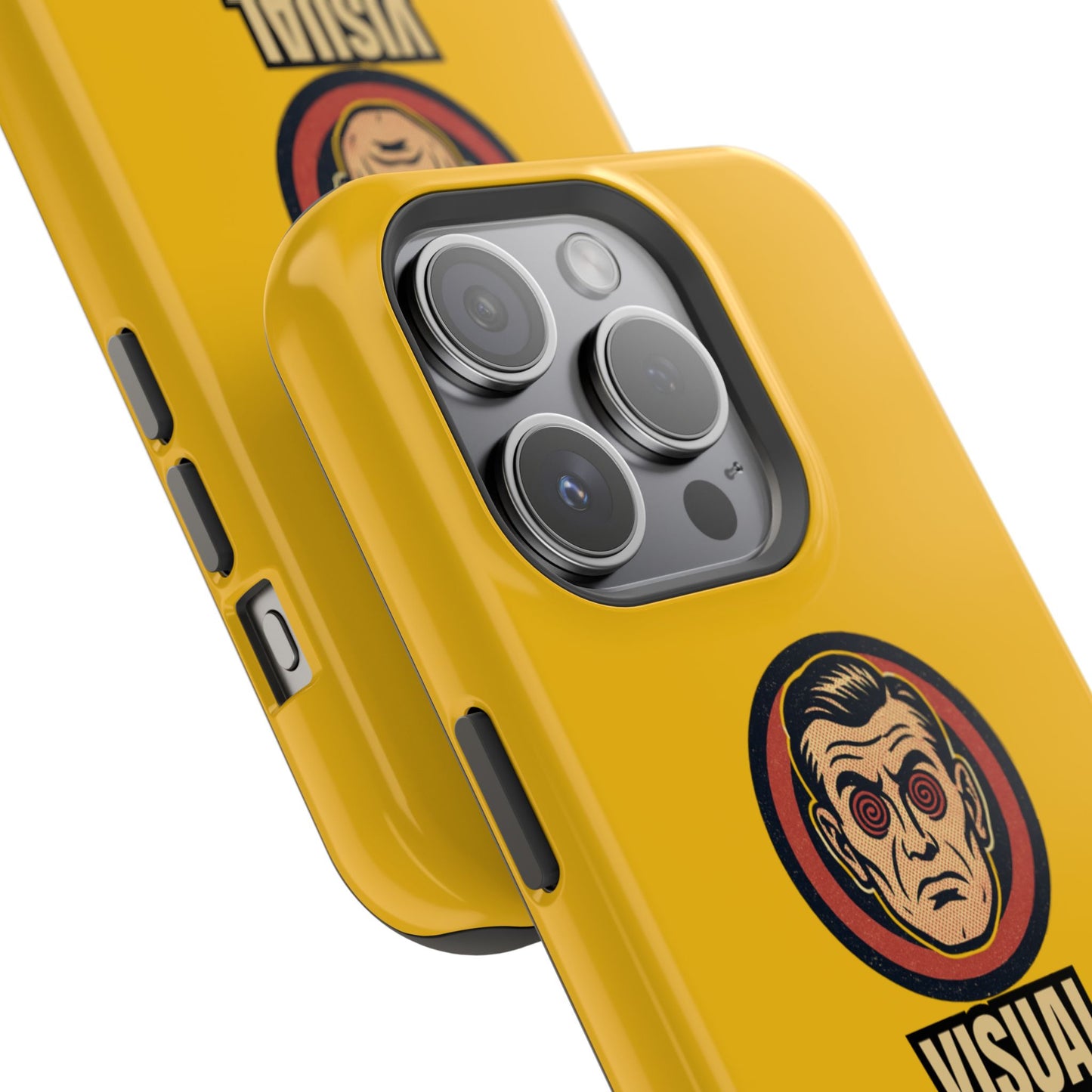 Visual Hallucinations Retro Graphic Impact-Resistant Phone Case