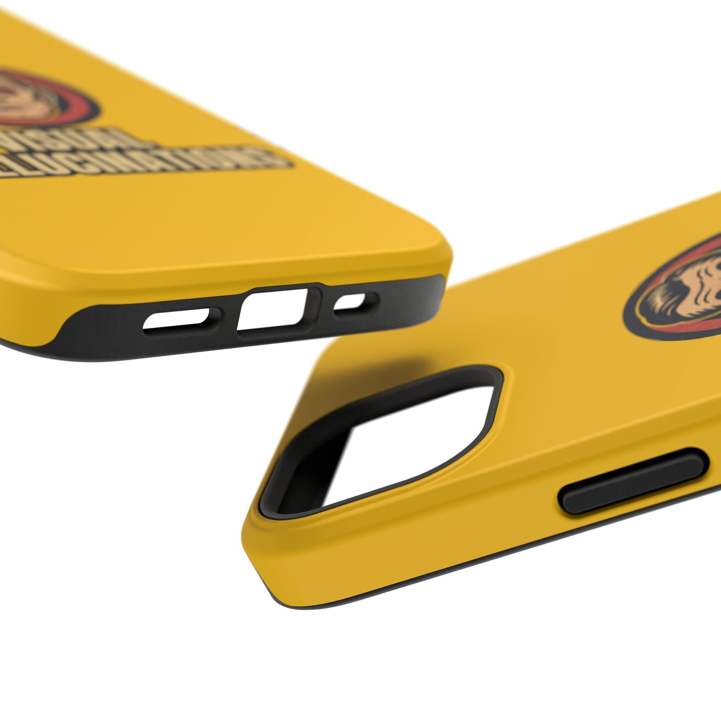 Visual Hallucinations Retro Graphic Impact-Resistant Phone Case