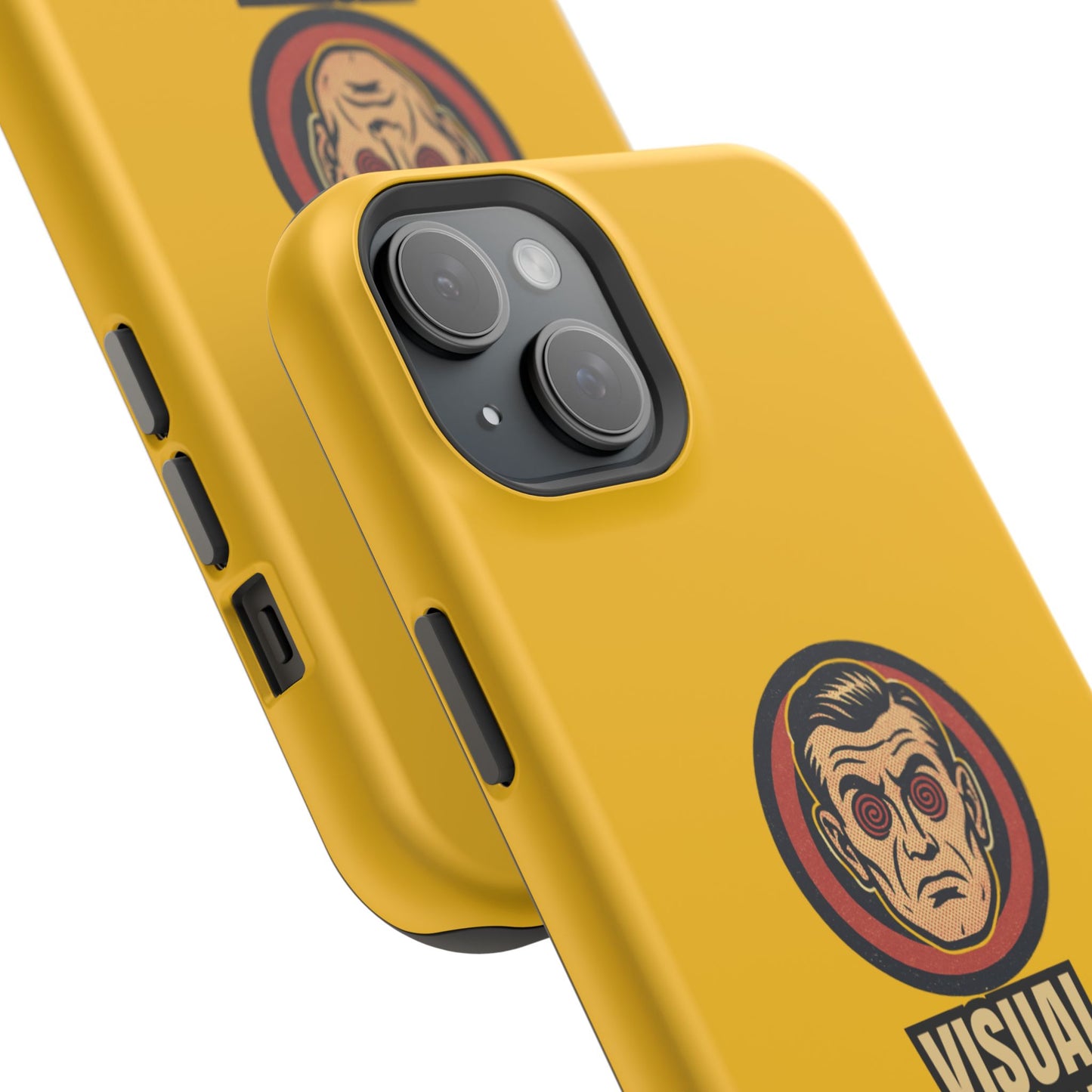 Visual Hallucinations Retro Graphic Impact-Resistant Phone Case